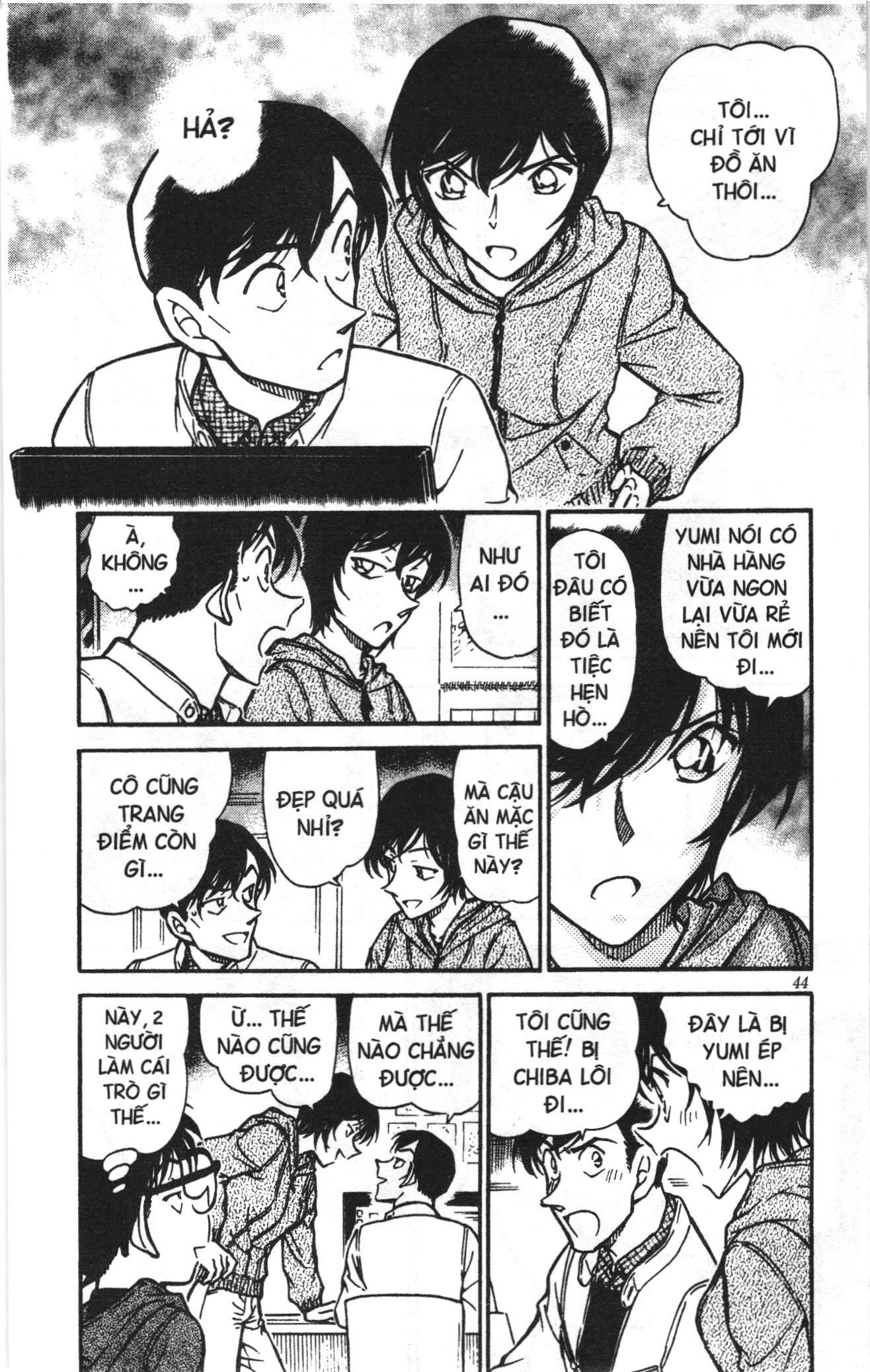 Thám tử lừng danh Conan Loạt truyện tranh: Chapter 525