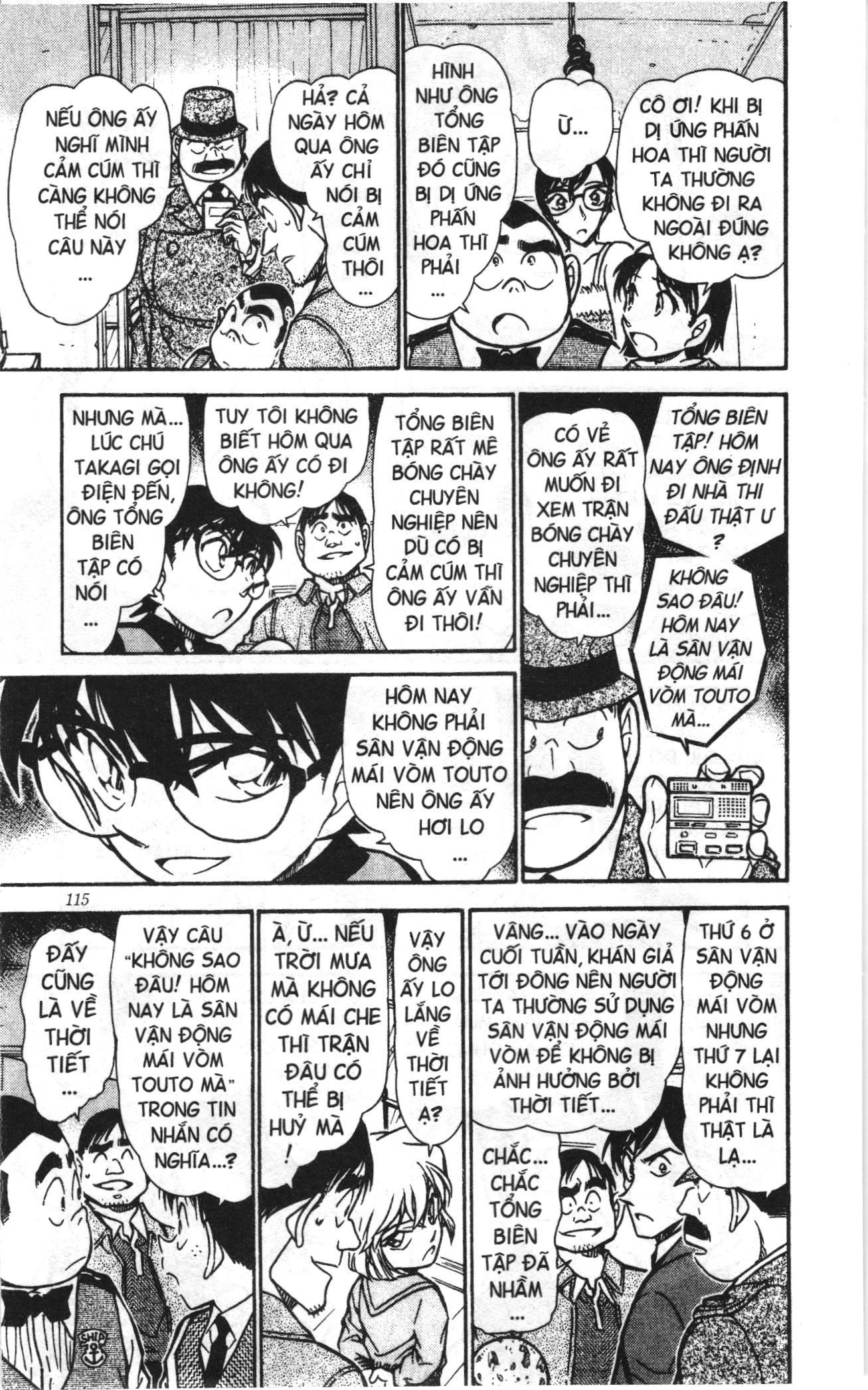 Thám tử lừng danh Conan Loạt truyện tranh: Chapter 529