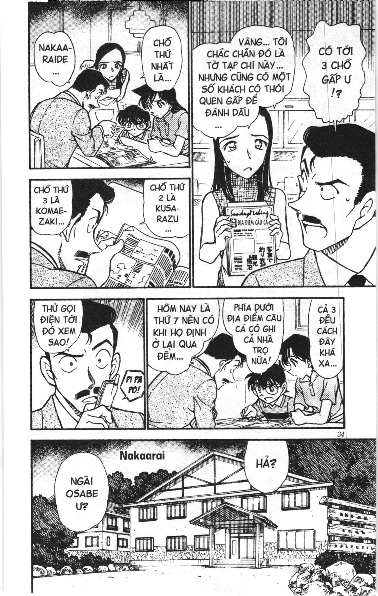 Thám tử lừng danh Conan Loạt truyện tranh: Chapter 535