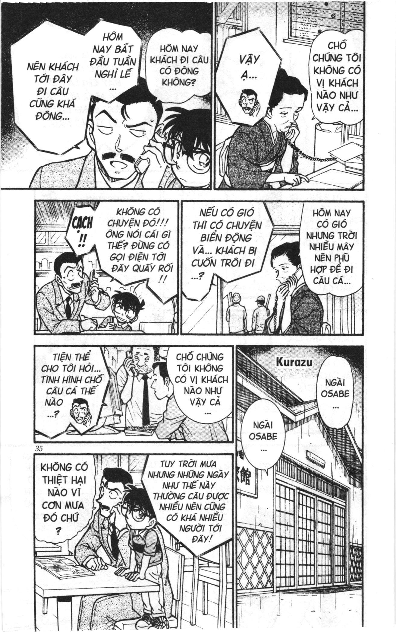 Thám tử lừng danh Conan Loạt truyện tranh: Chapter 535