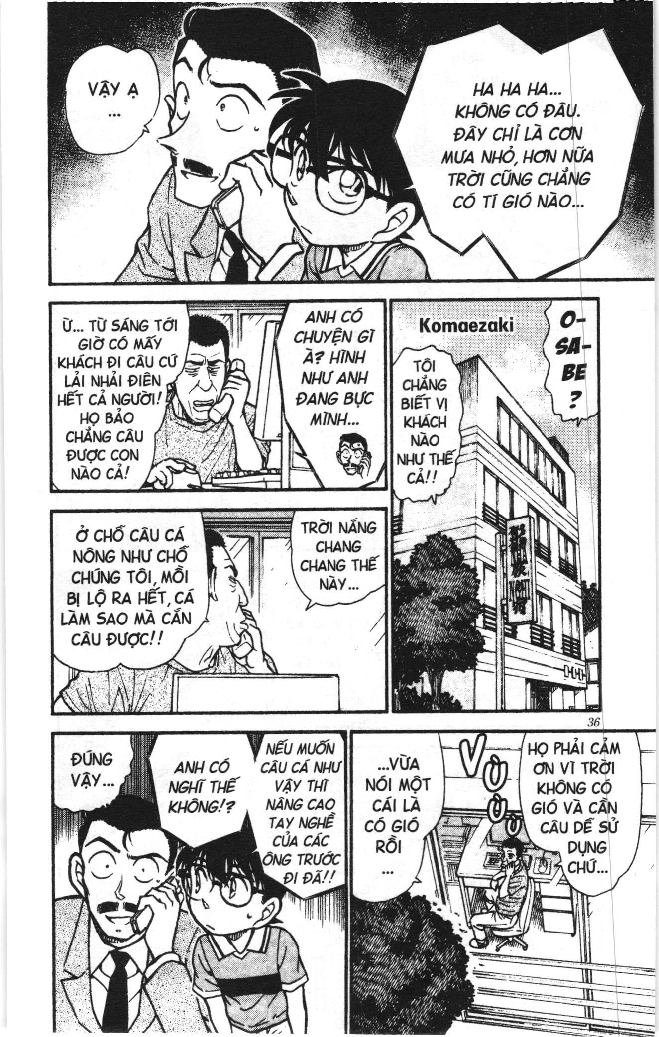 Thám tử lừng danh Conan Loạt truyện tranh: Chapter 535