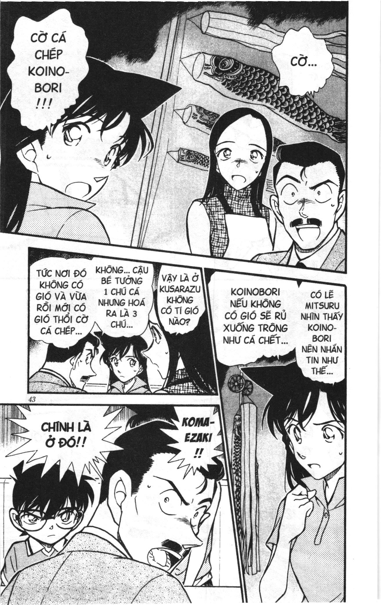 Thám tử lừng danh Conan Loạt truyện tranh: Chapter 536