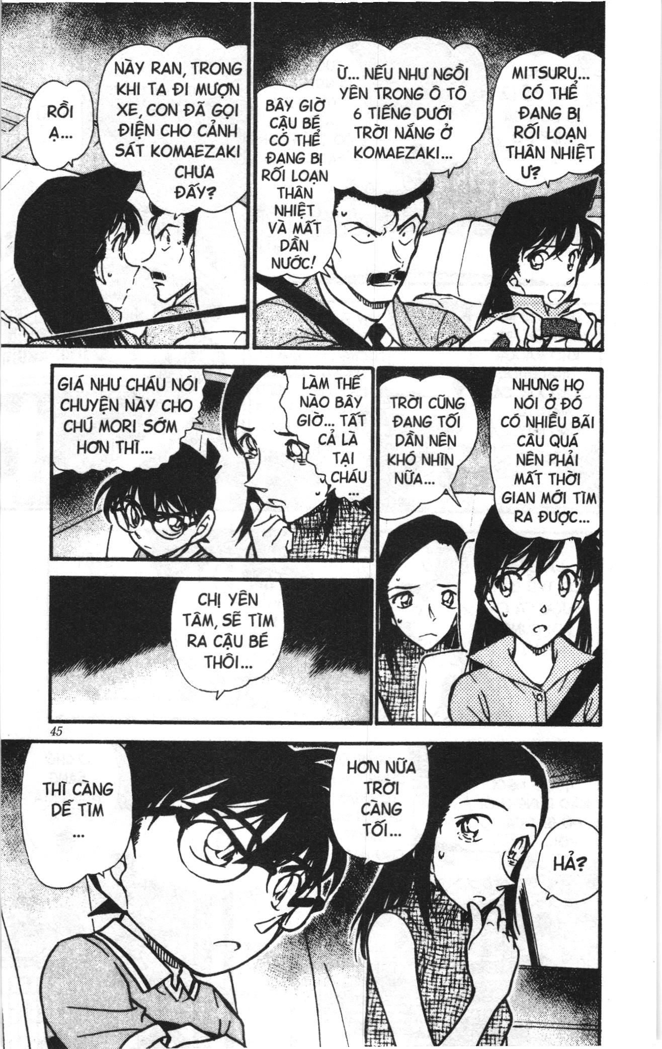 Thám tử lừng danh Conan Loạt truyện tranh: Chapter 536