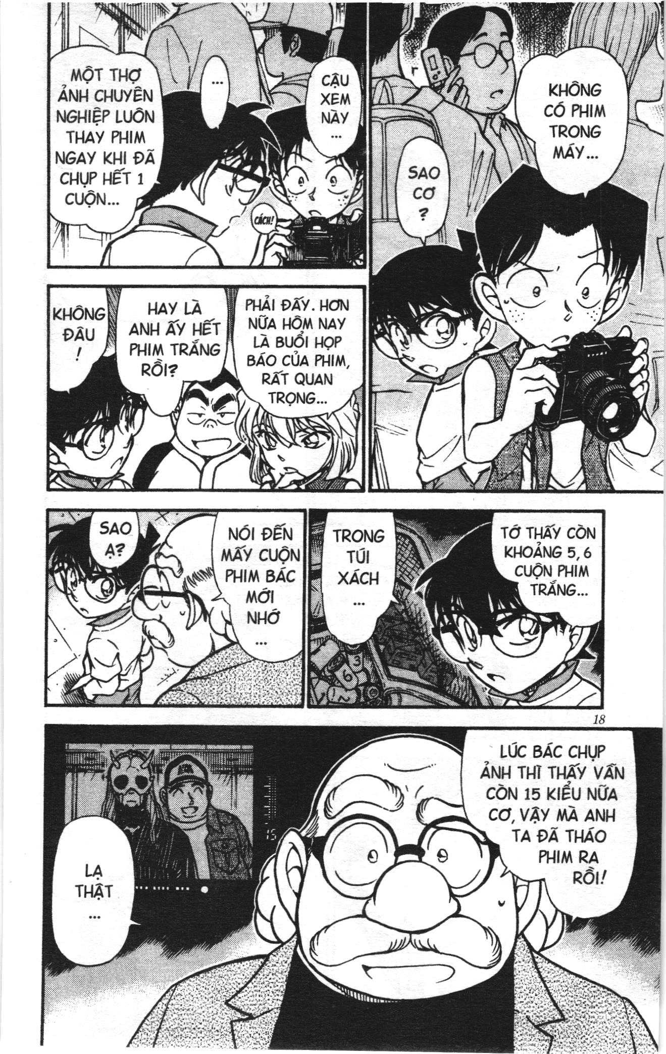 Thám tử lừng danh Conan Loạt truyện tranh: Chapter 545