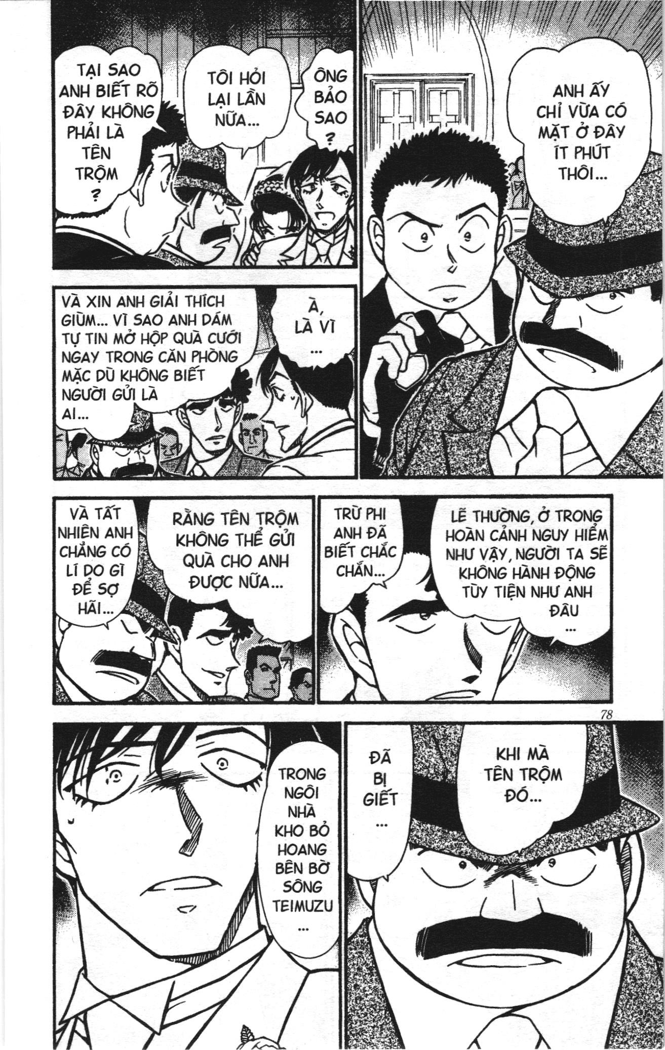 Thám tử lừng danh Conan Loạt truyện tranh: Chapter 549