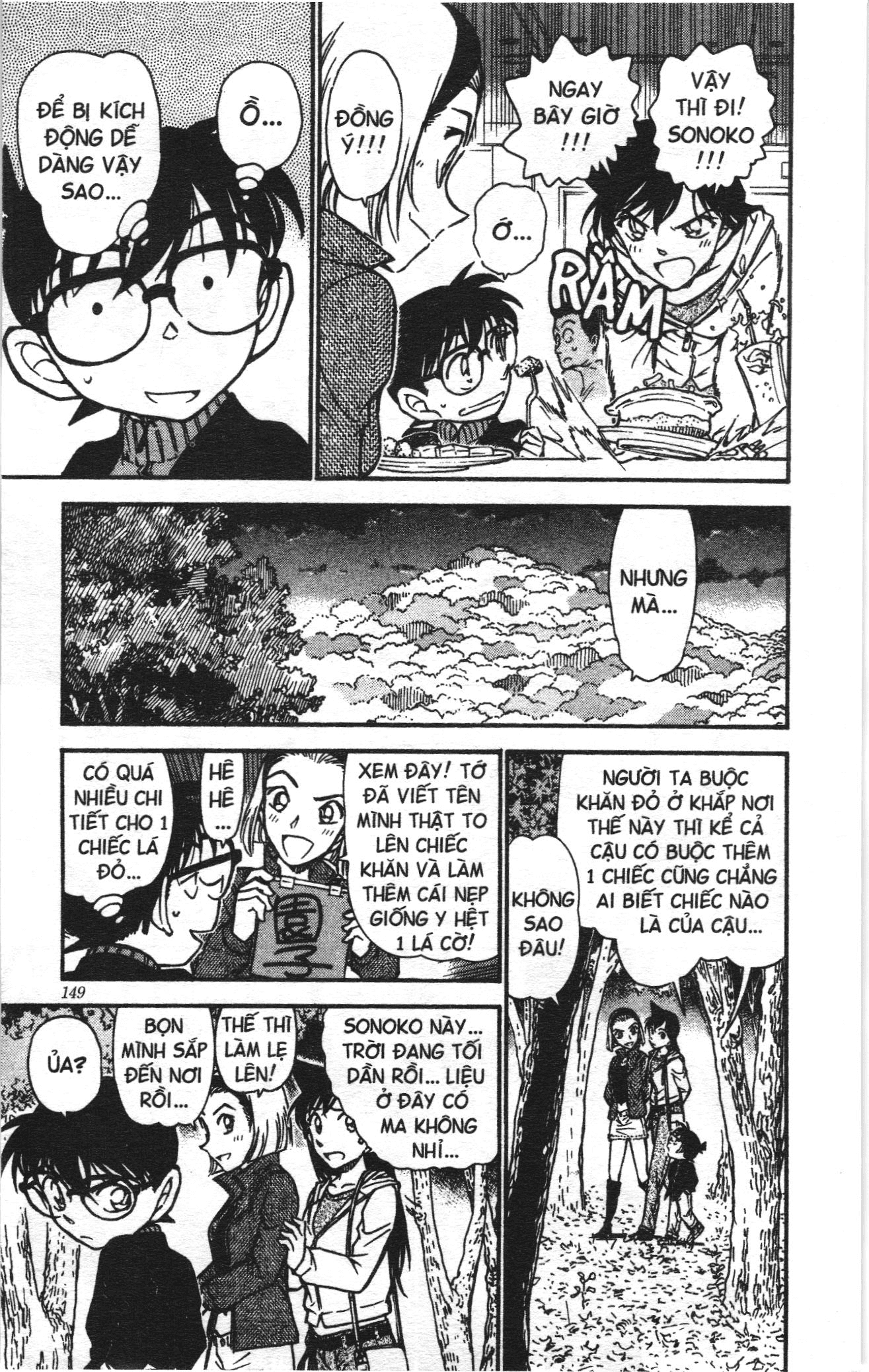 Thám tử lừng danh Conan Loạt truyện tranh: Chapter 553
