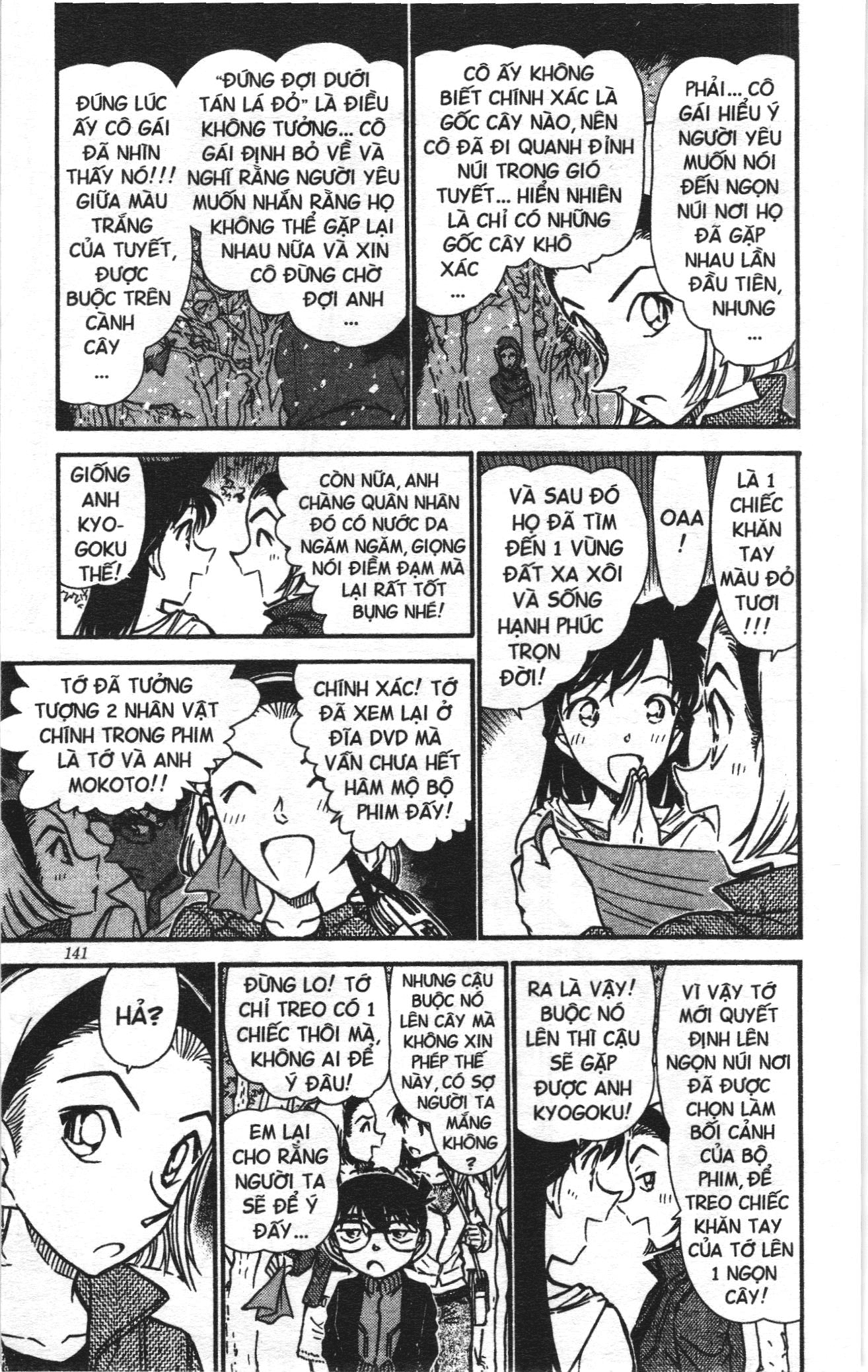 Thám tử lừng danh Conan Loạt truyện tranh: Chapter 553