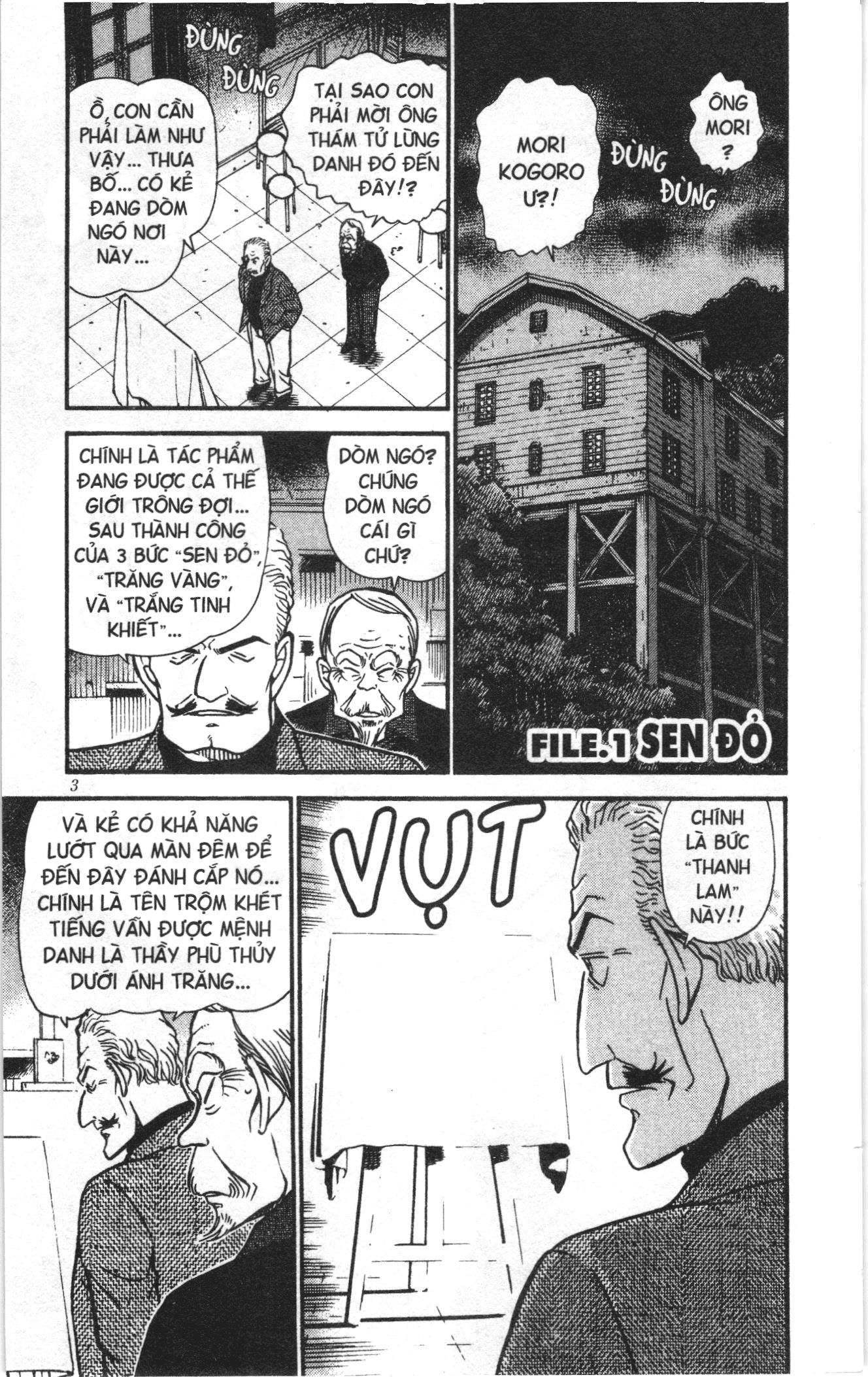 Thám tử lừng danh Conan Loạt truyện tranh: Chapter 556