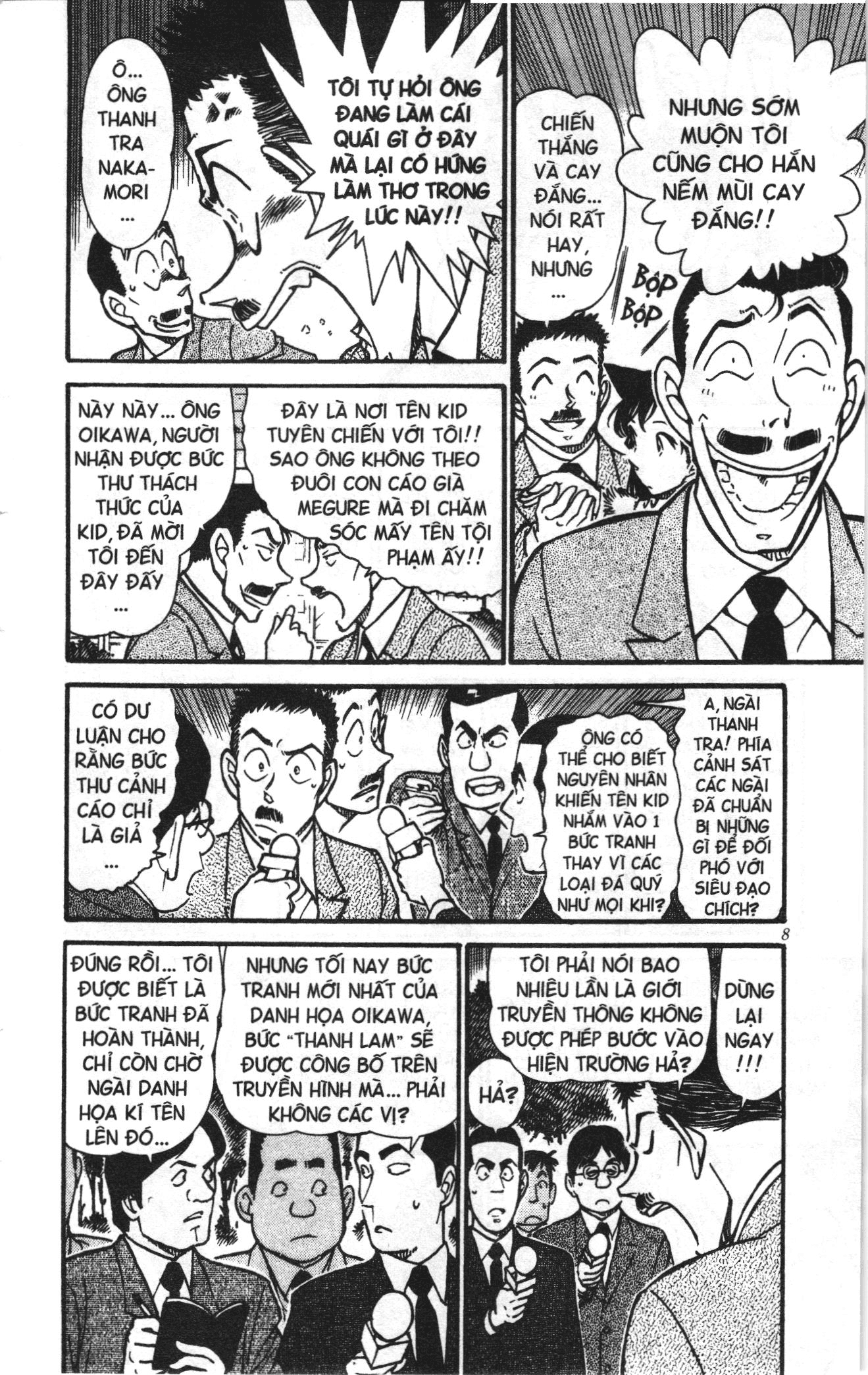 Thám tử lừng danh Conan Loạt truyện tranh: Chapter 556