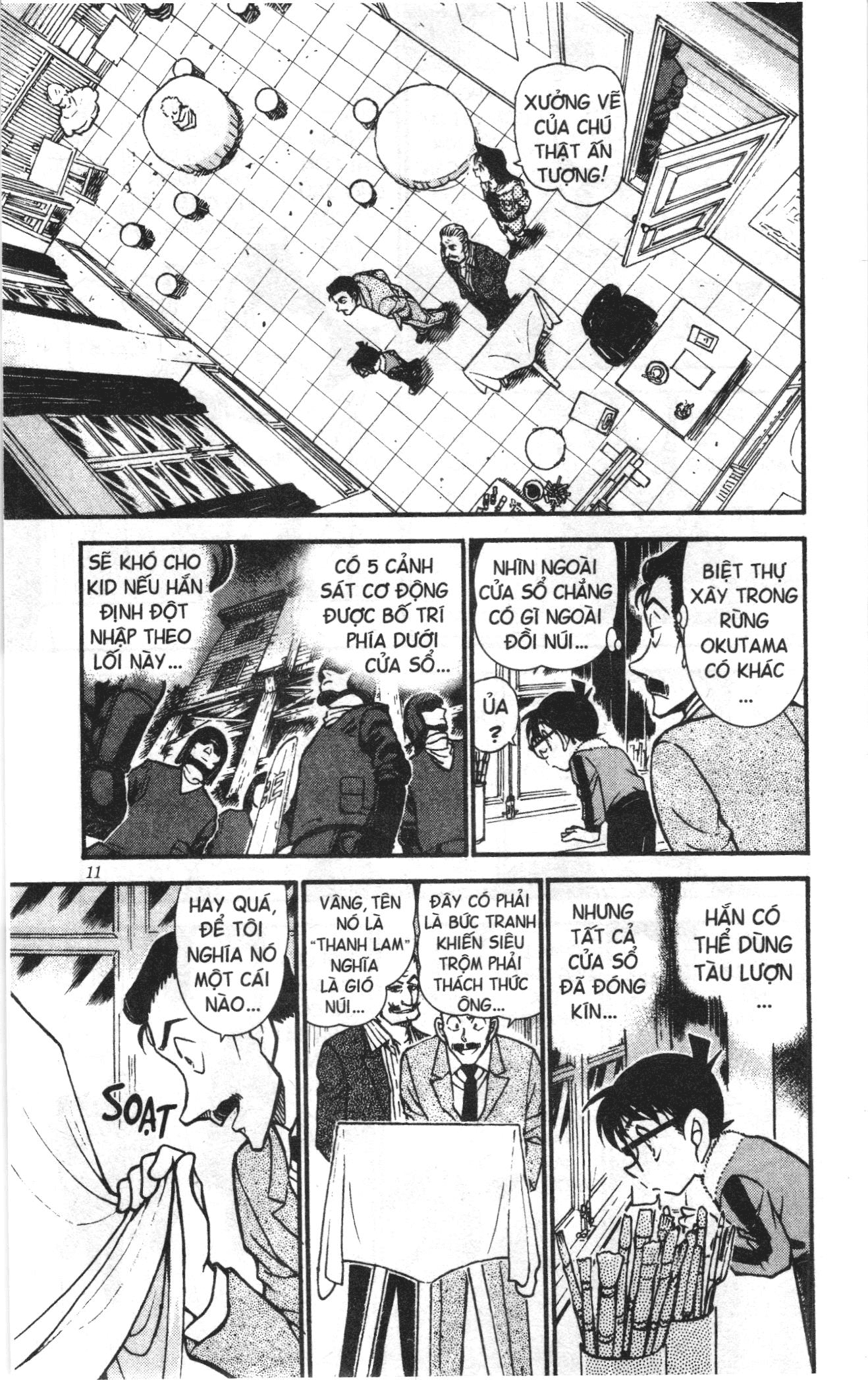 Thám tử lừng danh Conan Loạt truyện tranh: Chapter 556