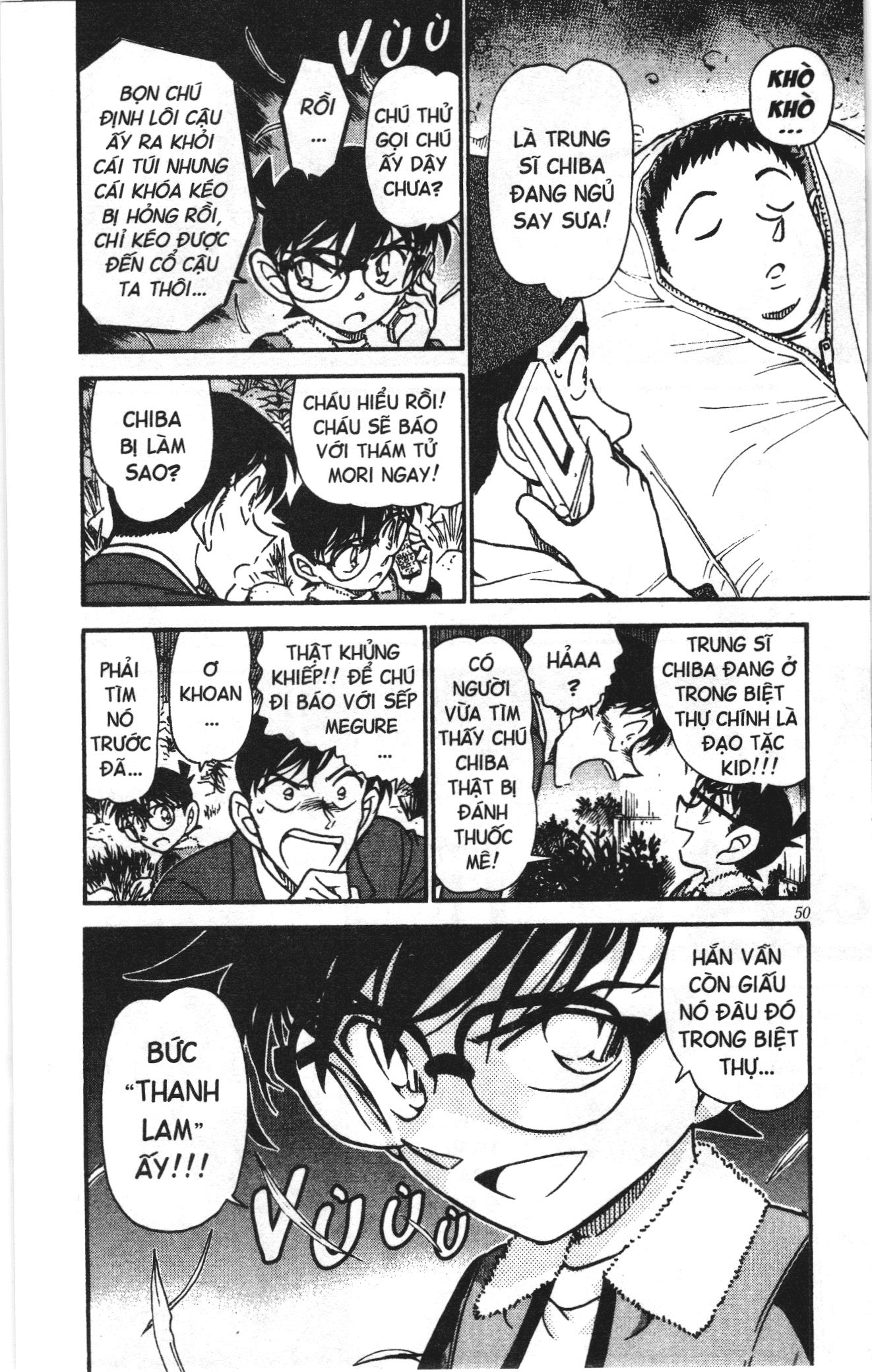 Thám tử lừng danh Conan Loạt truyện tranh: Chapter 558
