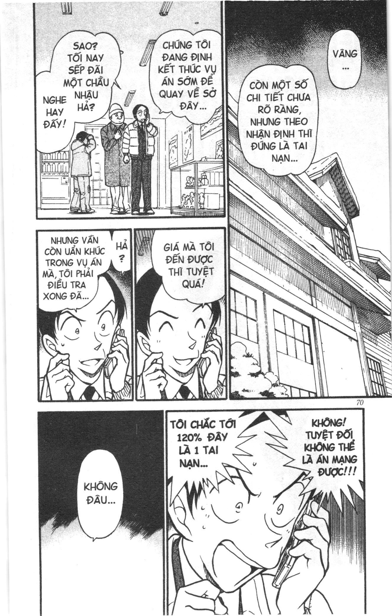 Thám tử lừng danh Conan Loạt truyện tranh: Chapter 570
