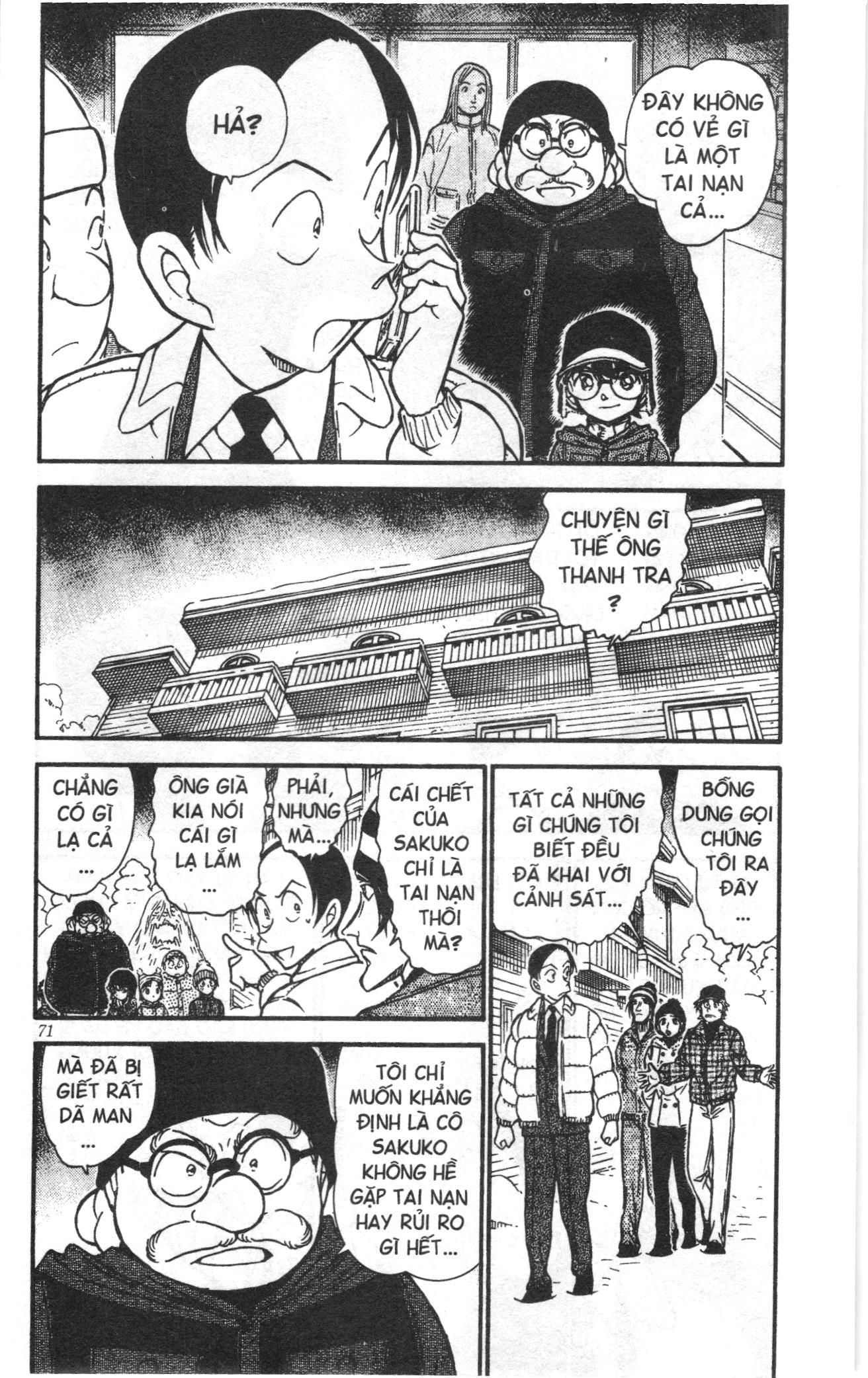 Thám tử lừng danh Conan Loạt truyện tranh: Chapter 570
