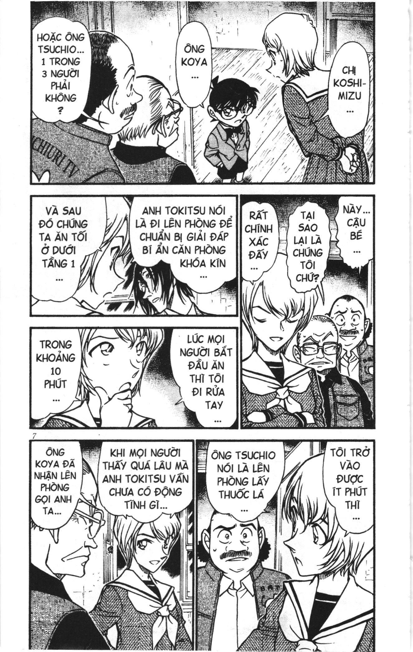 Thám tử lừng danh Conan Loạt truyện tranh: Chapter 577