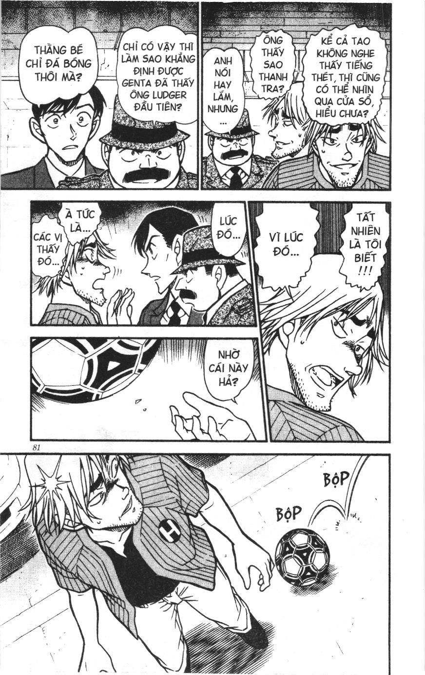 Thám tử lừng danh Conan Loạt truyện tranh: Chapter 581