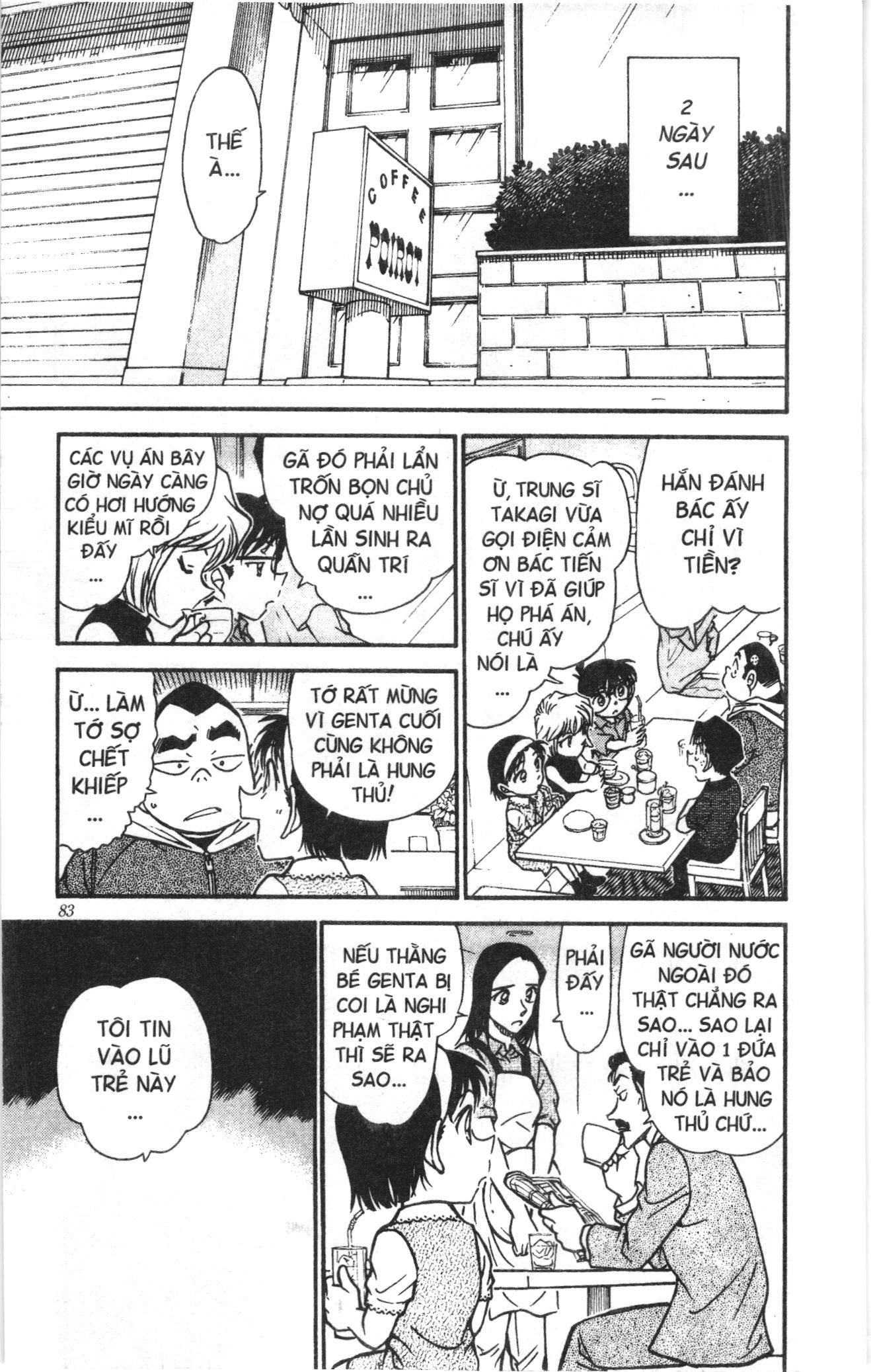 Thám tử lừng danh Conan Loạt truyện tranh: Chapter 581
