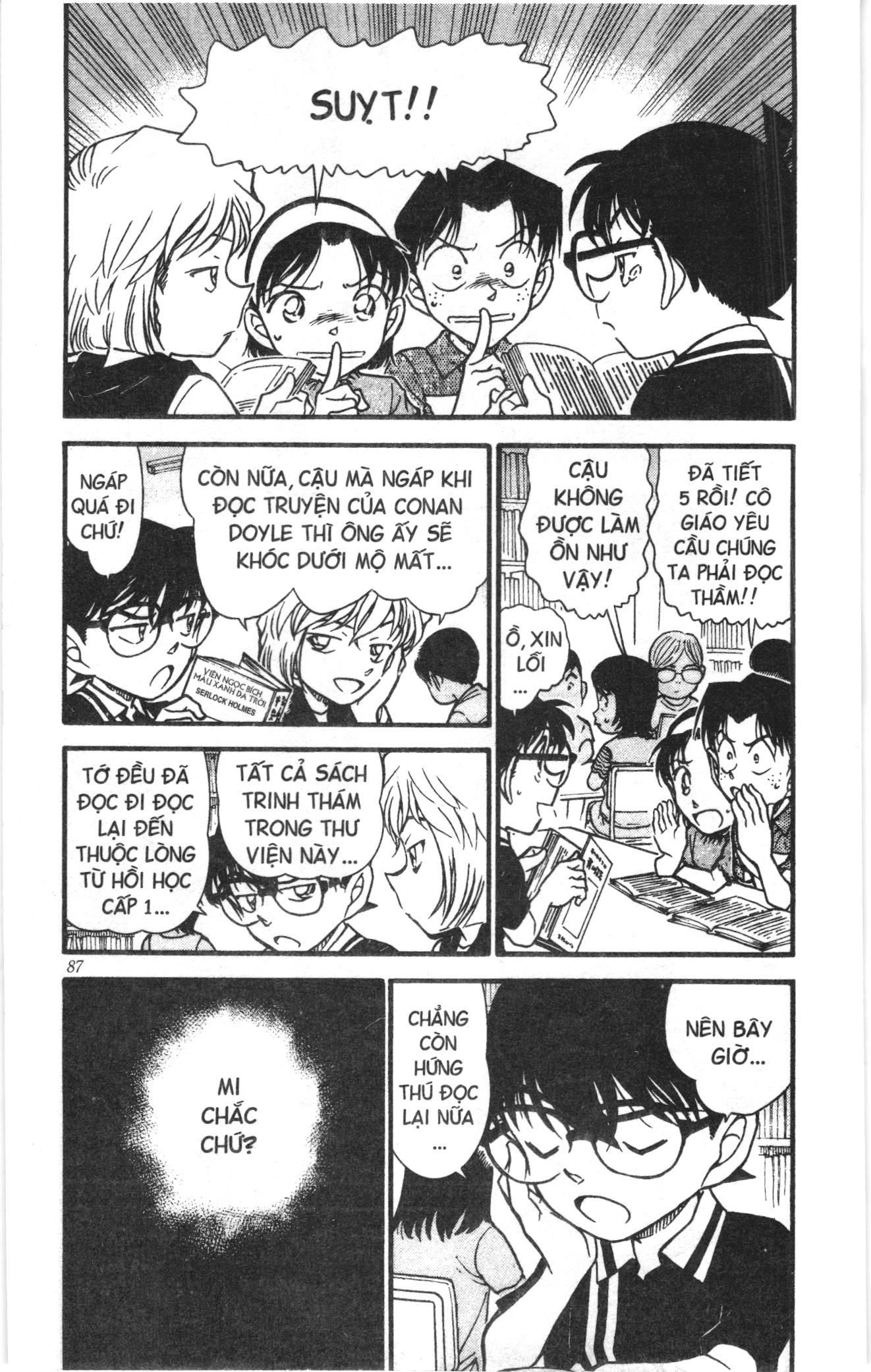 Thám tử lừng danh Conan Loạt truyện tranh: Chapter 582