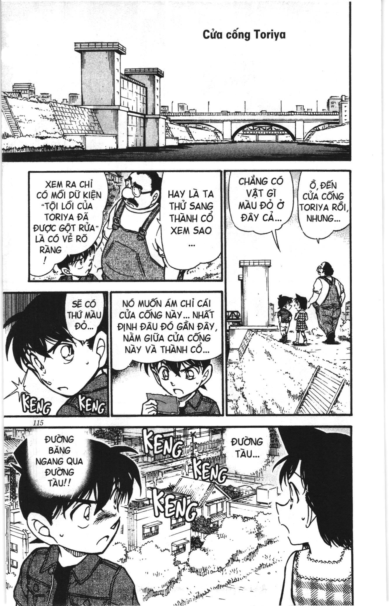 Thám tử lừng danh Conan Loạt truyện tranh: Chapter 583