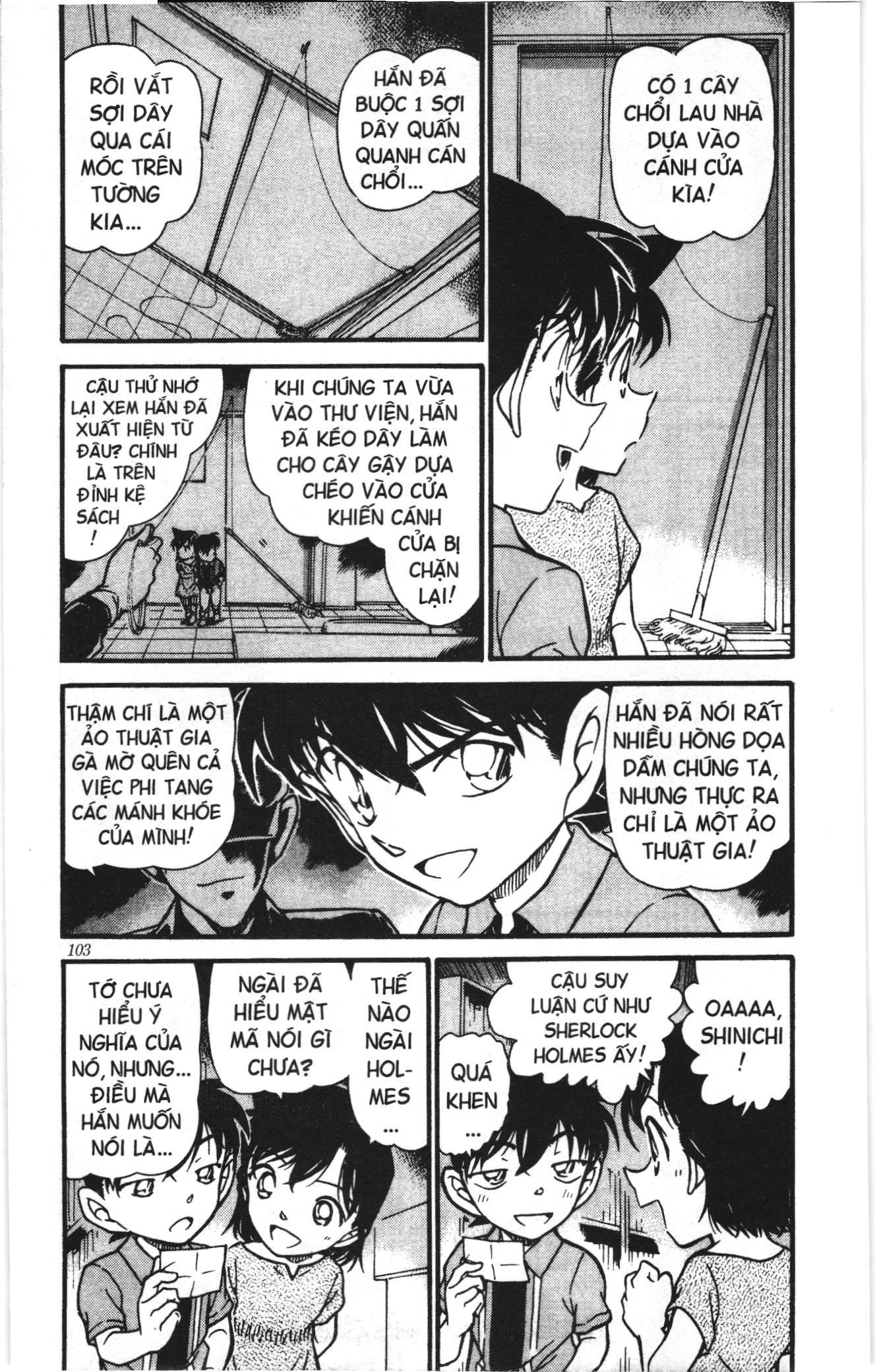 Thám tử lừng danh Conan Loạt truyện tranh: Chapter 583
