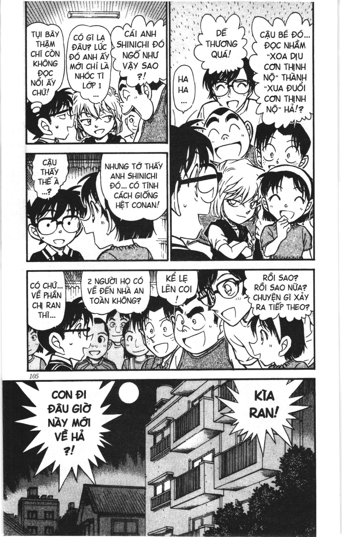 Thám tử lừng danh Conan Loạt truyện tranh: Chapter 583