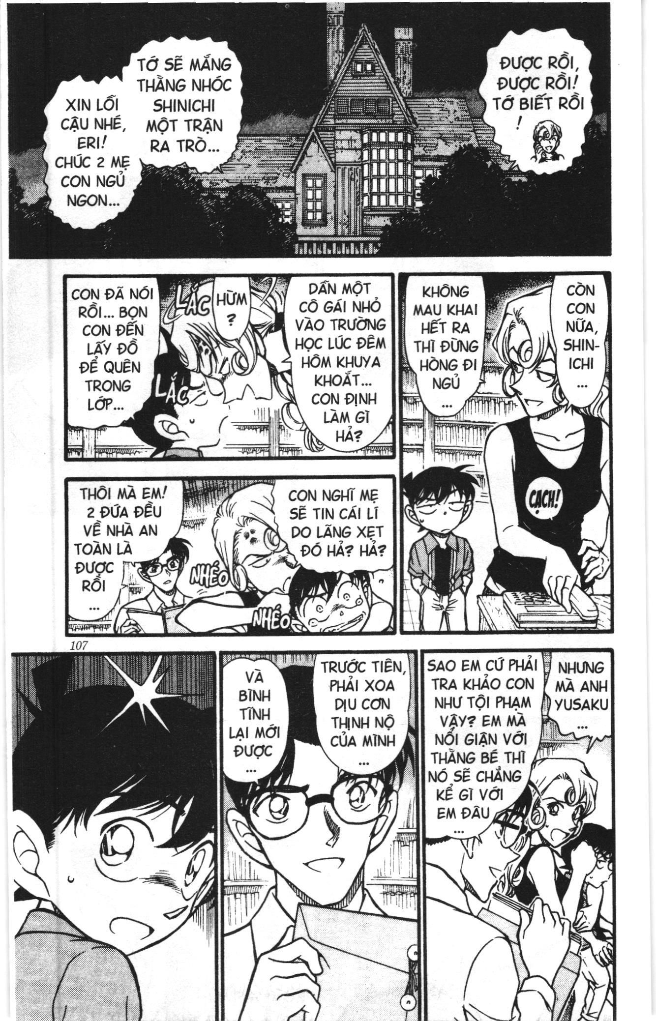 Thám tử lừng danh Conan Loạt truyện tranh: Chapter 583