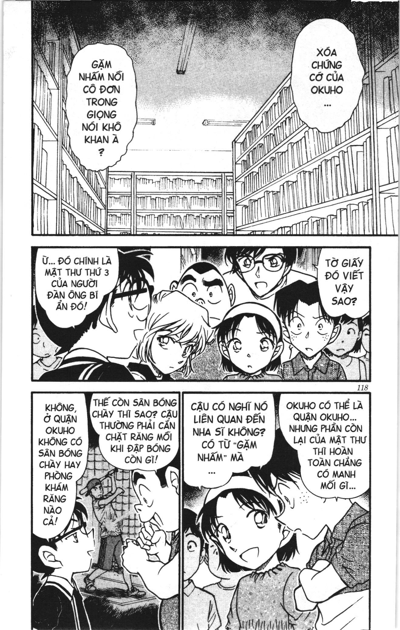 Thám tử lừng danh Conan Loạt truyện tranh: Chapter 584