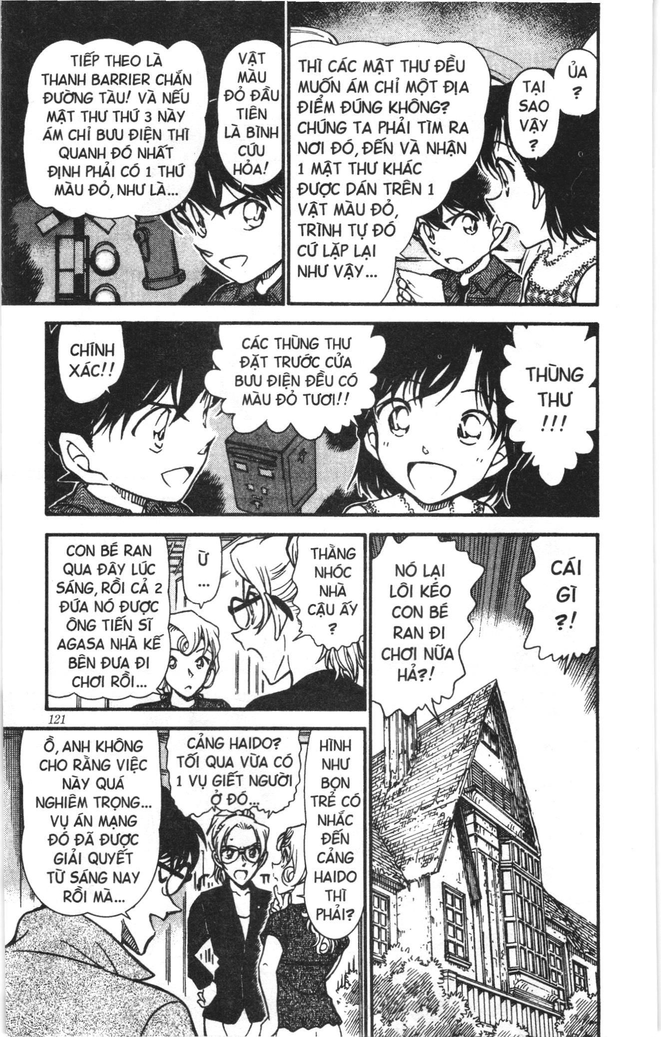 Thám tử lừng danh Conan Loạt truyện tranh: Chapter 584