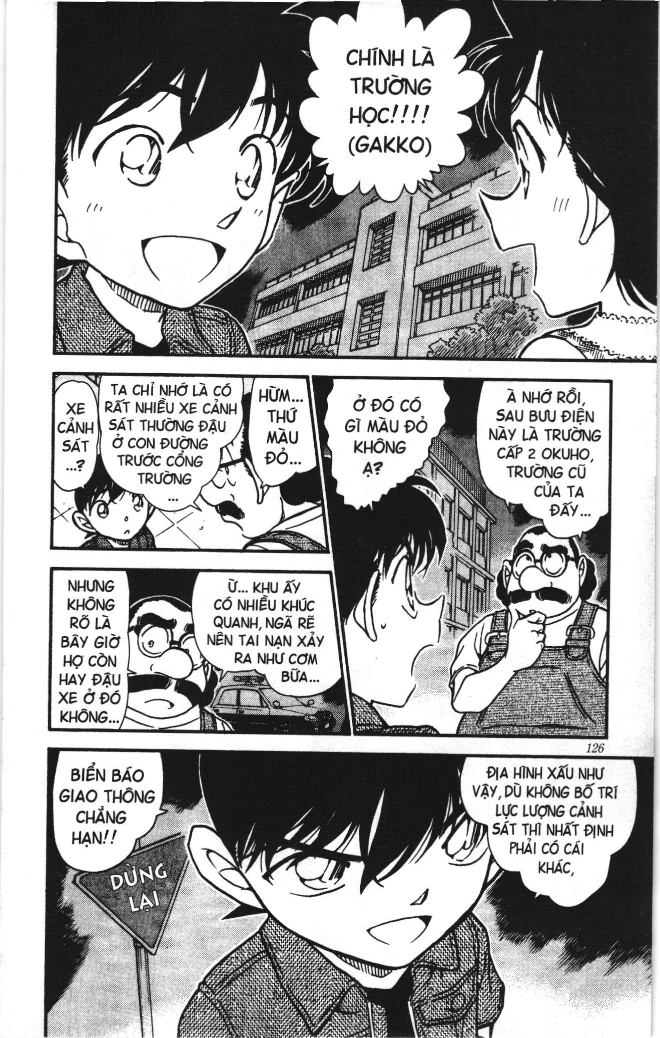 Thám tử lừng danh Conan Loạt truyện tranh: Chapter 584