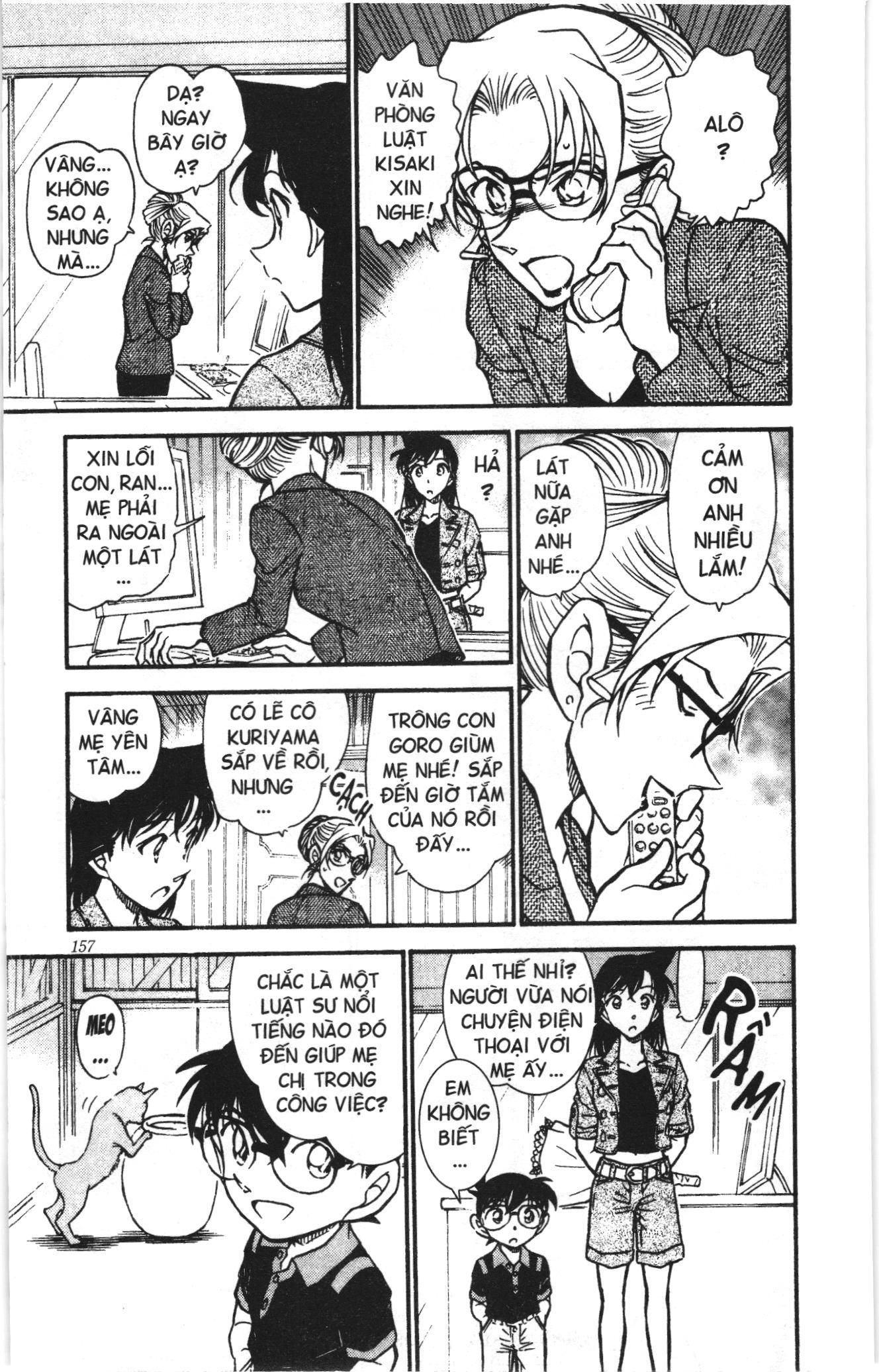 Thám tử lừng danh Conan Loạt truyện tranh: Chapter 586