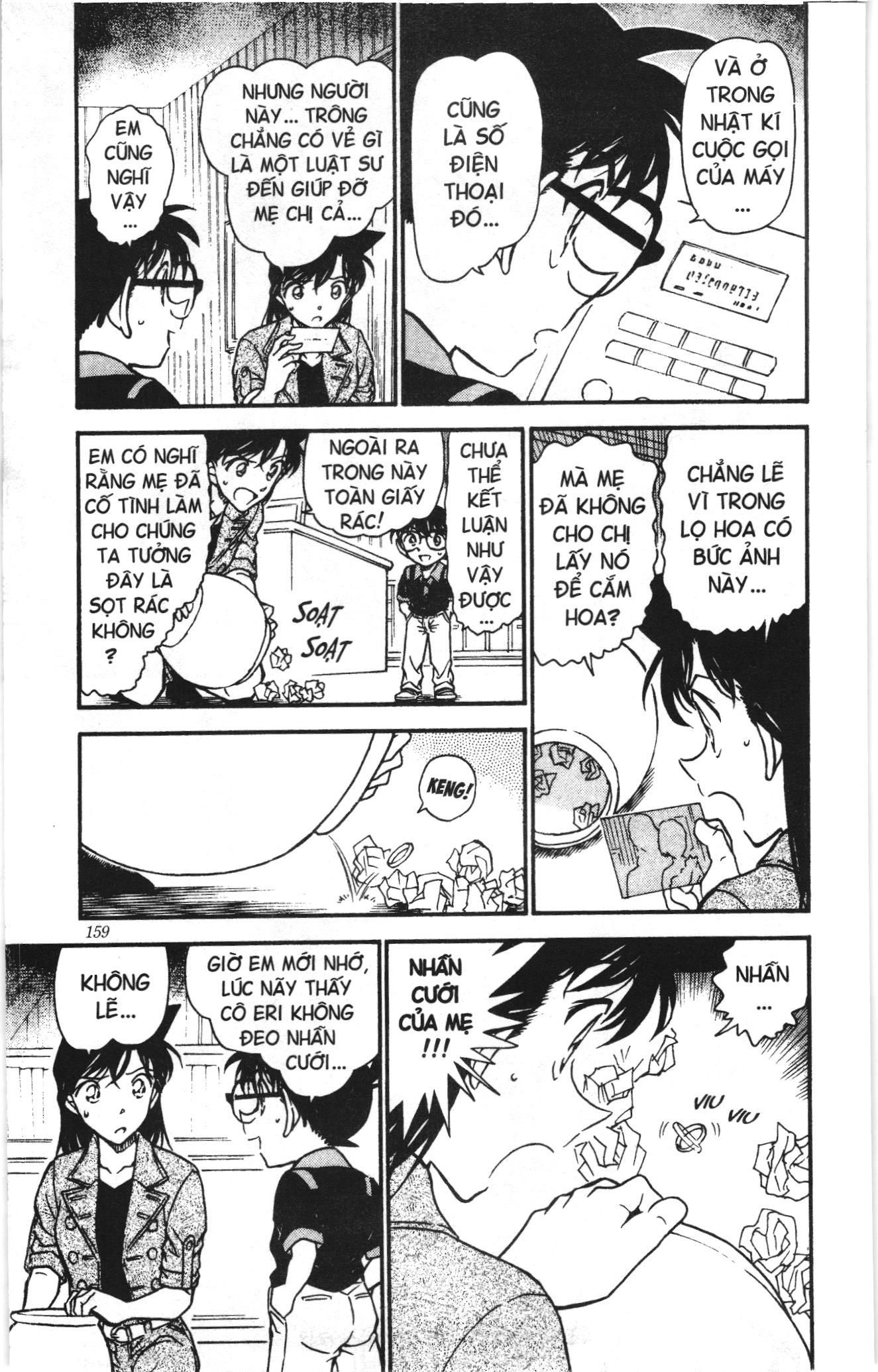 Thám tử lừng danh Conan Loạt truyện tranh: Chapter 586