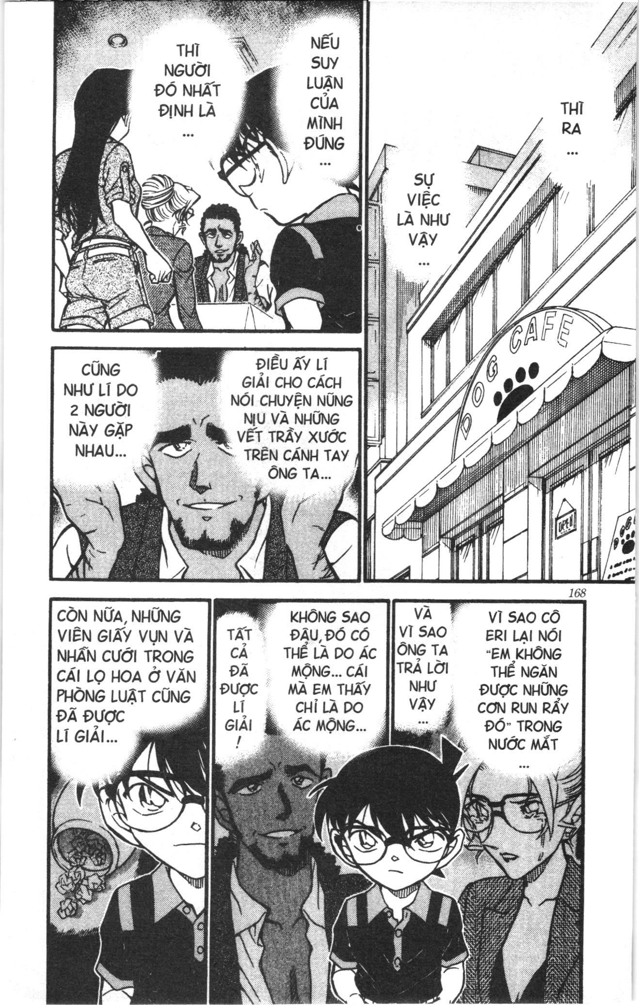 Thám tử lừng danh Conan Loạt truyện tranh: Chapter 587