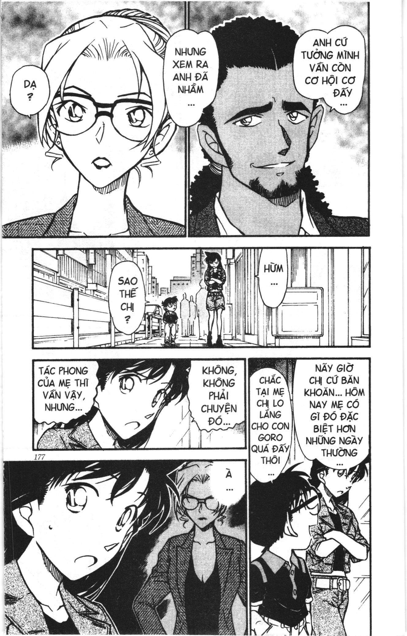 Thám tử lừng danh Conan Loạt truyện tranh: Chapter 587