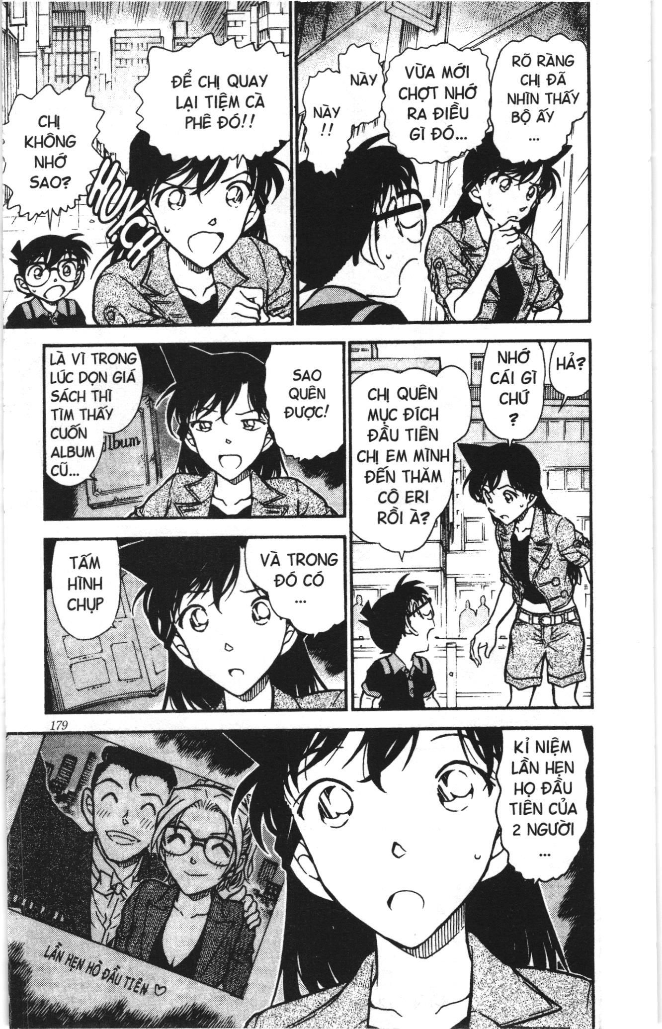 Thám tử lừng danh Conan Loạt truyện tranh: Chapter 587