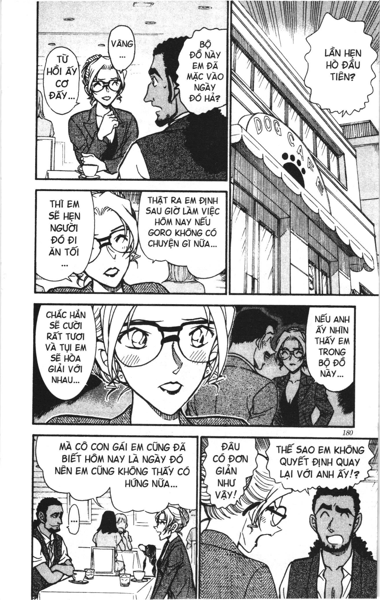 Thám tử lừng danh Conan Loạt truyện tranh: Chapter 587