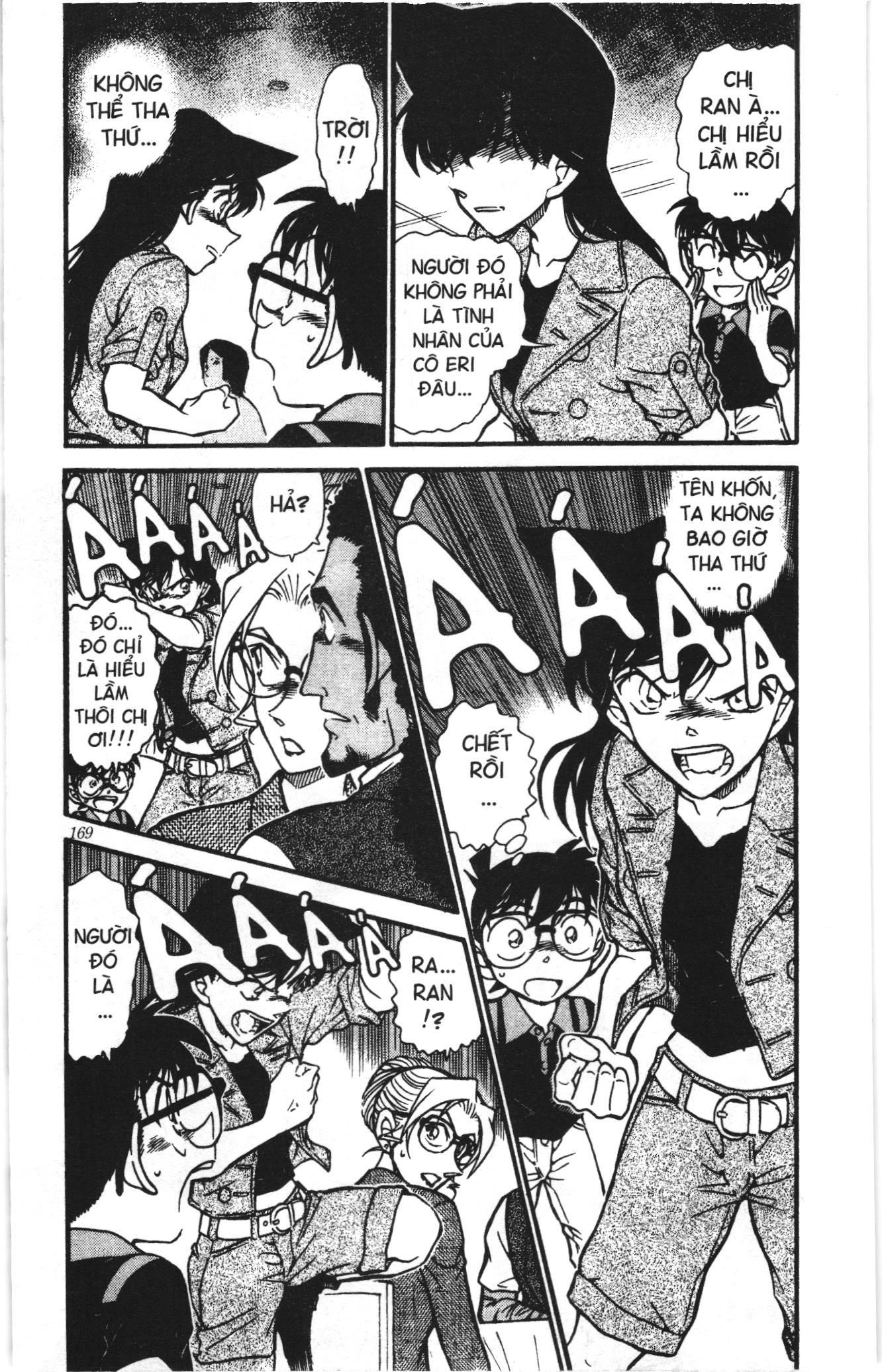 Thám tử lừng danh Conan Loạt truyện tranh: Chapter 587