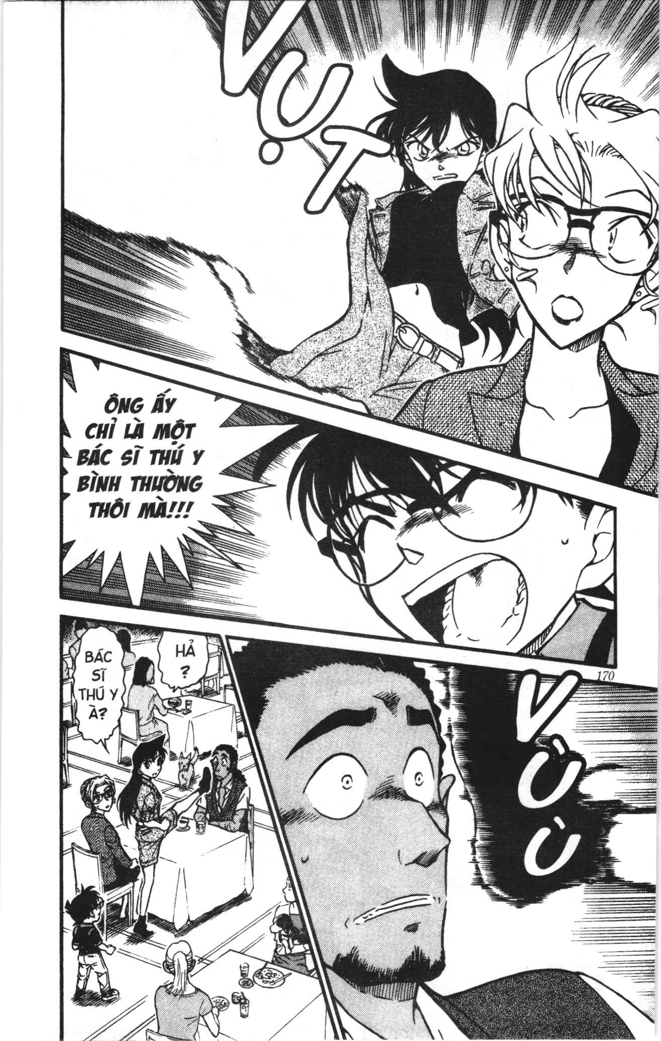 Thám tử lừng danh Conan Loạt truyện tranh: Chapter 587