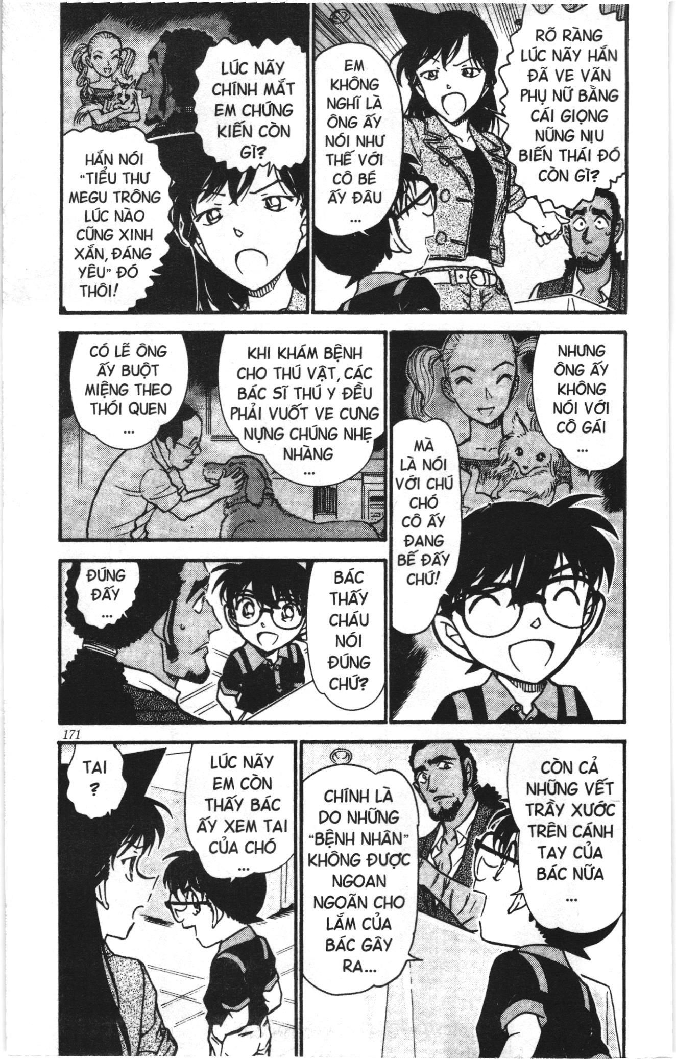 Thám tử lừng danh Conan Loạt truyện tranh: Chapter 587