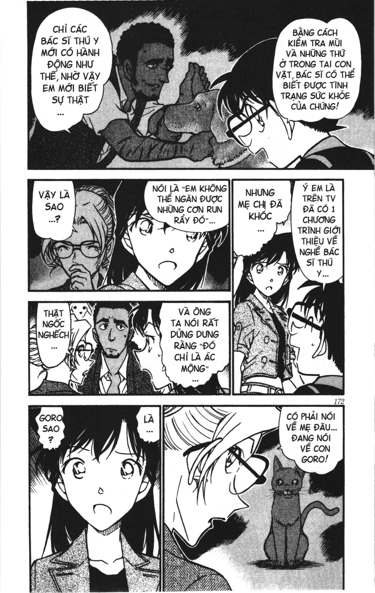 Thám tử lừng danh Conan Loạt truyện tranh: Chapter 587