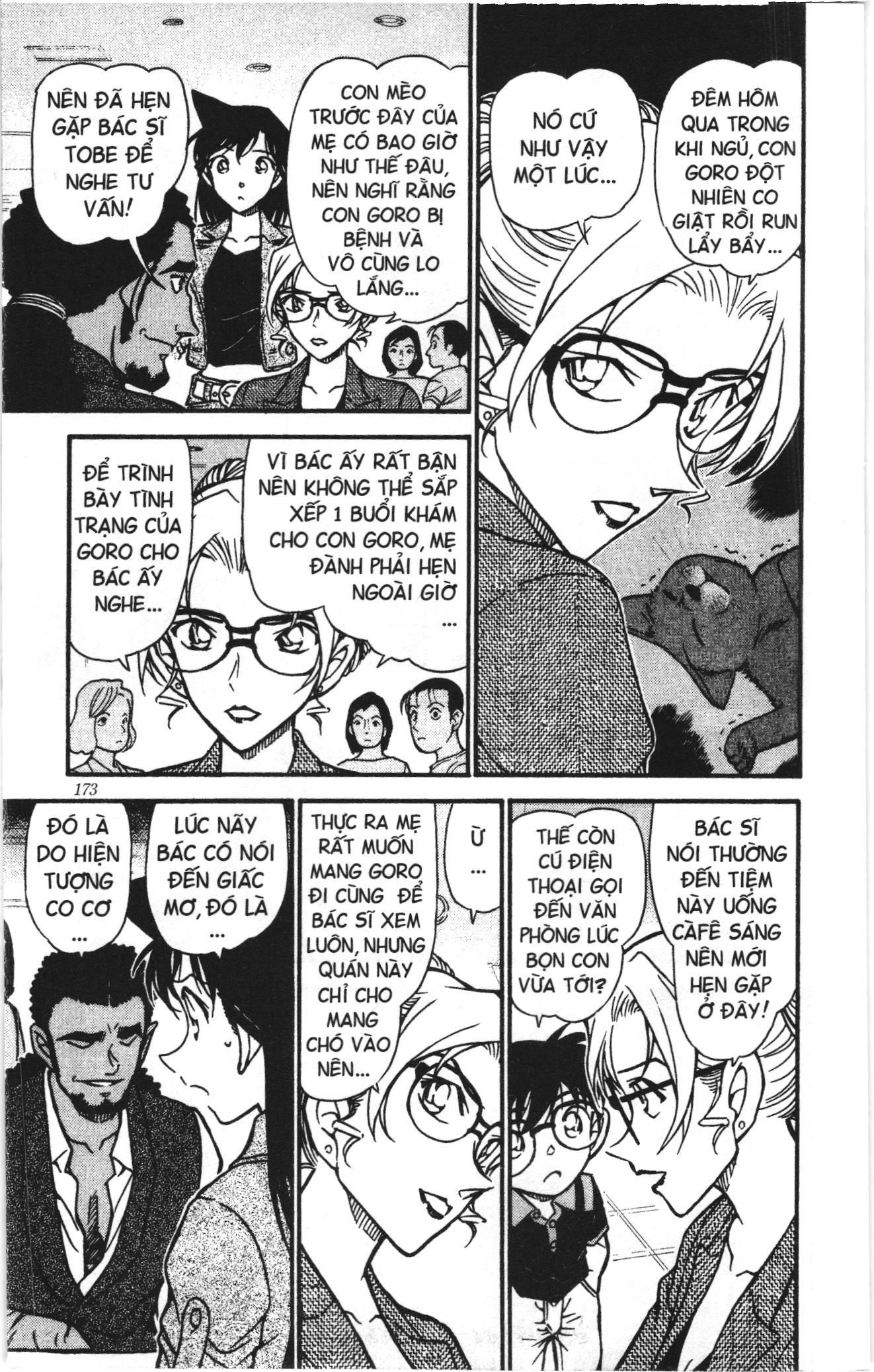 Thám tử lừng danh Conan Loạt truyện tranh: Chapter 587