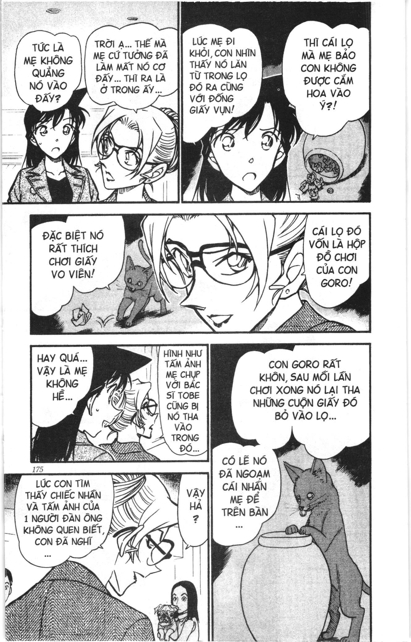 Thám tử lừng danh Conan Loạt truyện tranh: Chapter 587