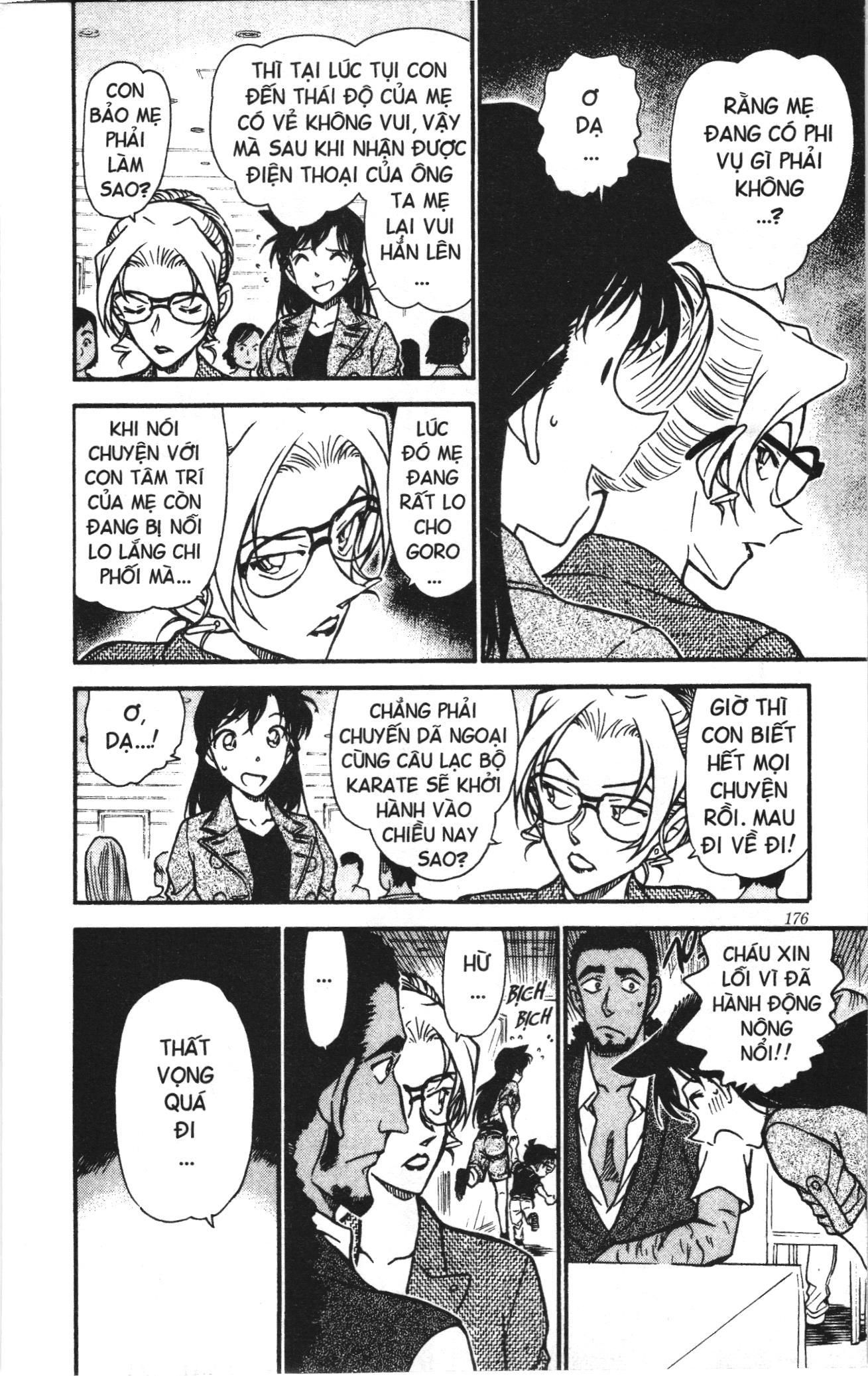 Thám tử lừng danh Conan Loạt truyện tranh: Chapter 587