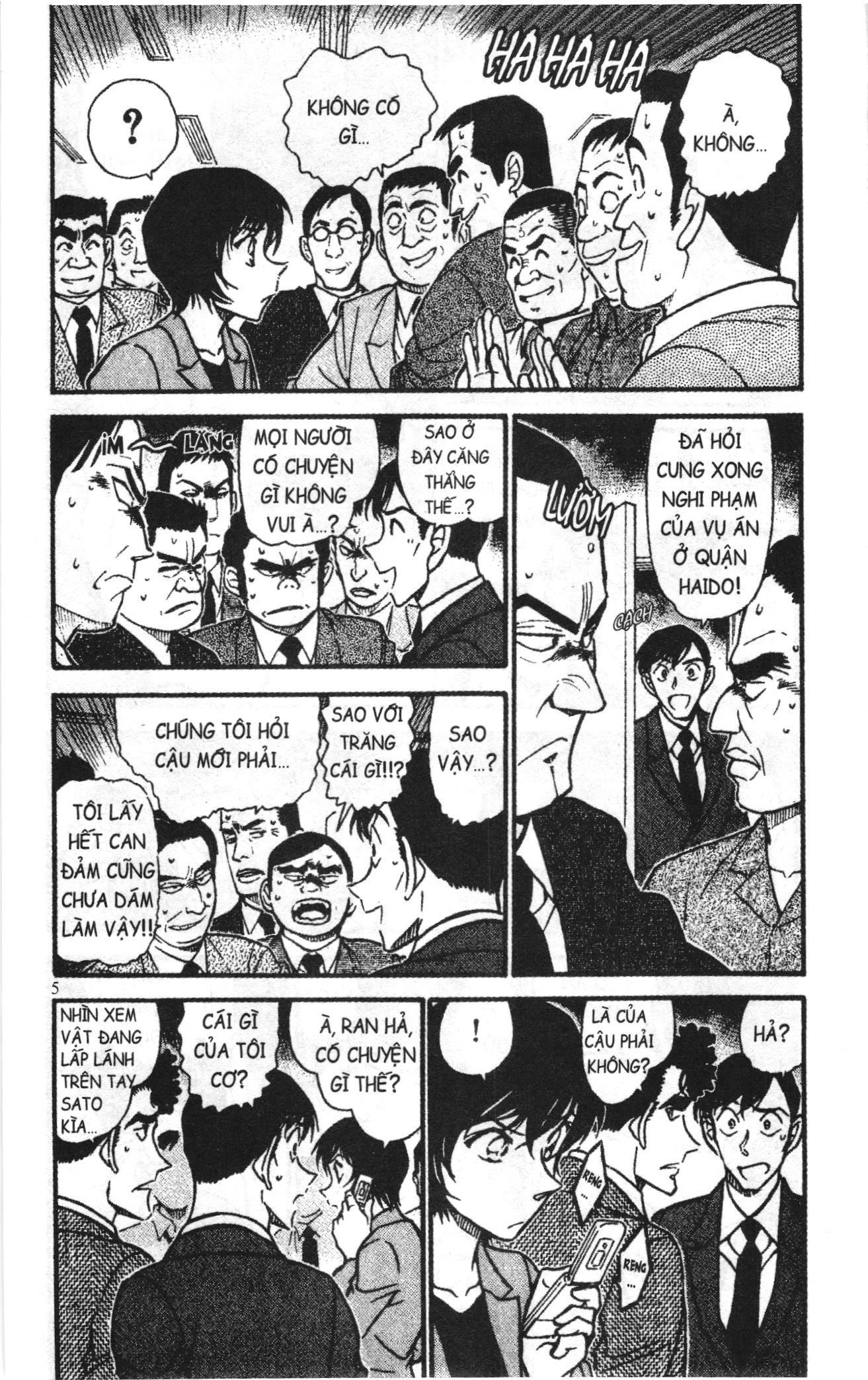 Thám tử lừng danh Conan Loạt truyện tranh: Chapter 588