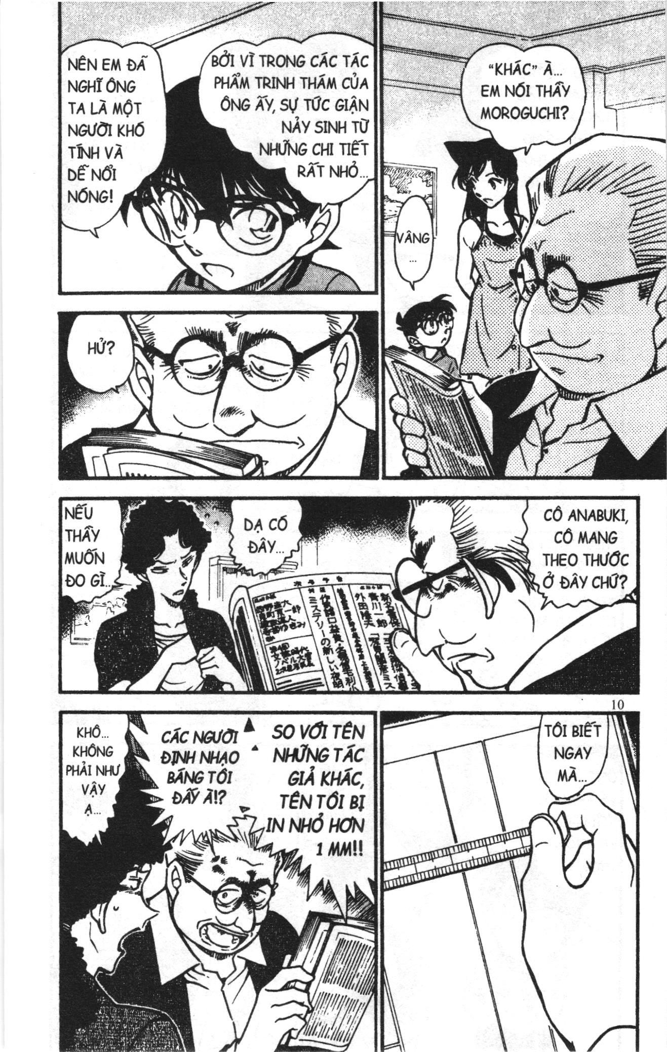 Thám tử lừng danh Conan Loạt truyện tranh: Chapter 588