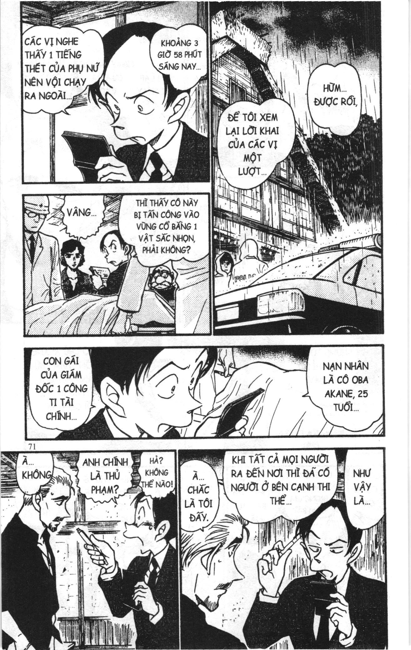 Thám tử lừng danh Conan Loạt truyện tranh: Chapter 592