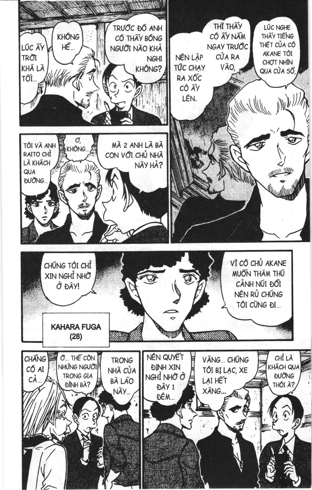 Thám tử lừng danh Conan Loạt truyện tranh: Chapter 592