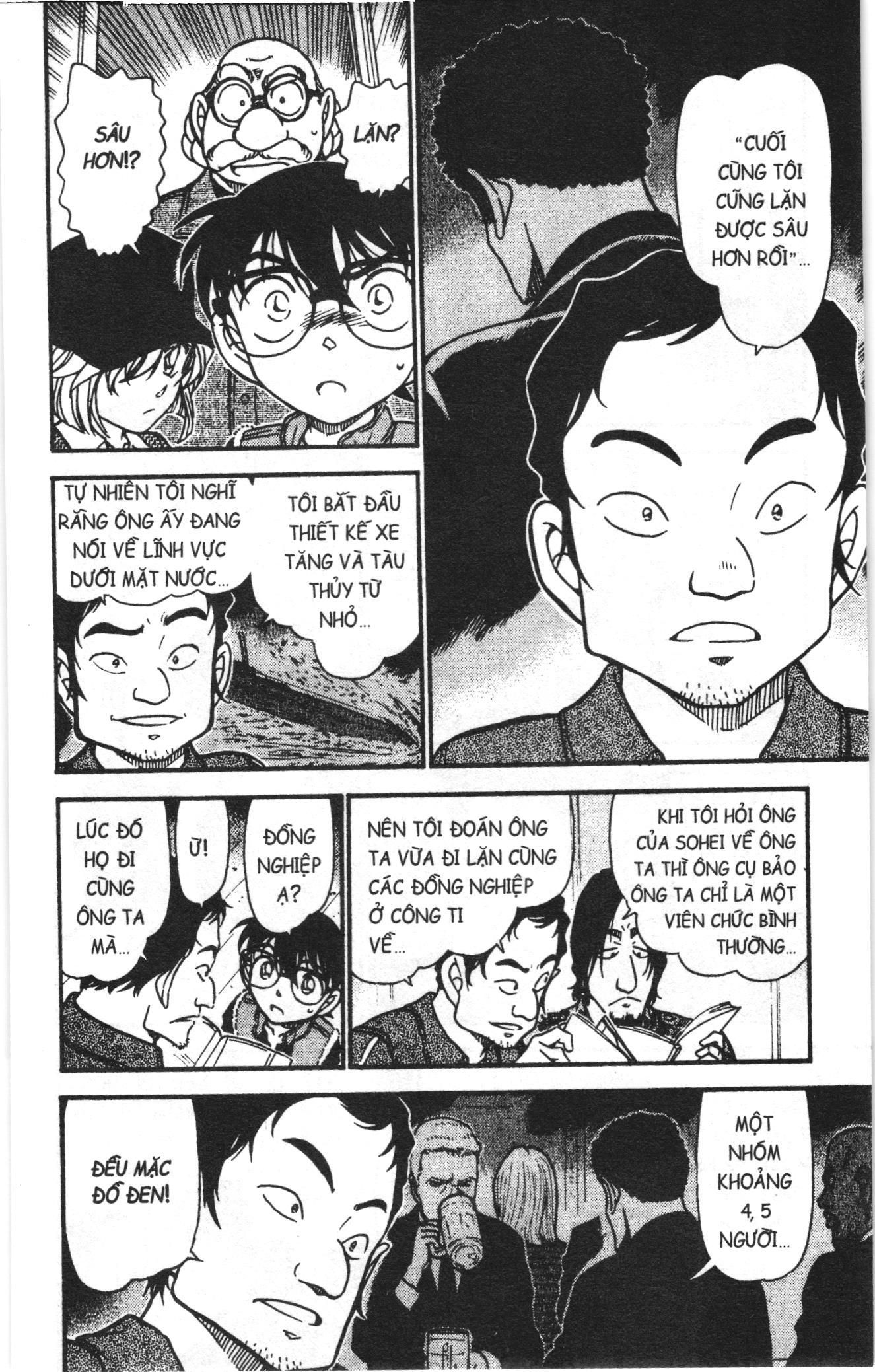 Thám tử lừng danh Conan Loạt truyện tranh: Chapter 596