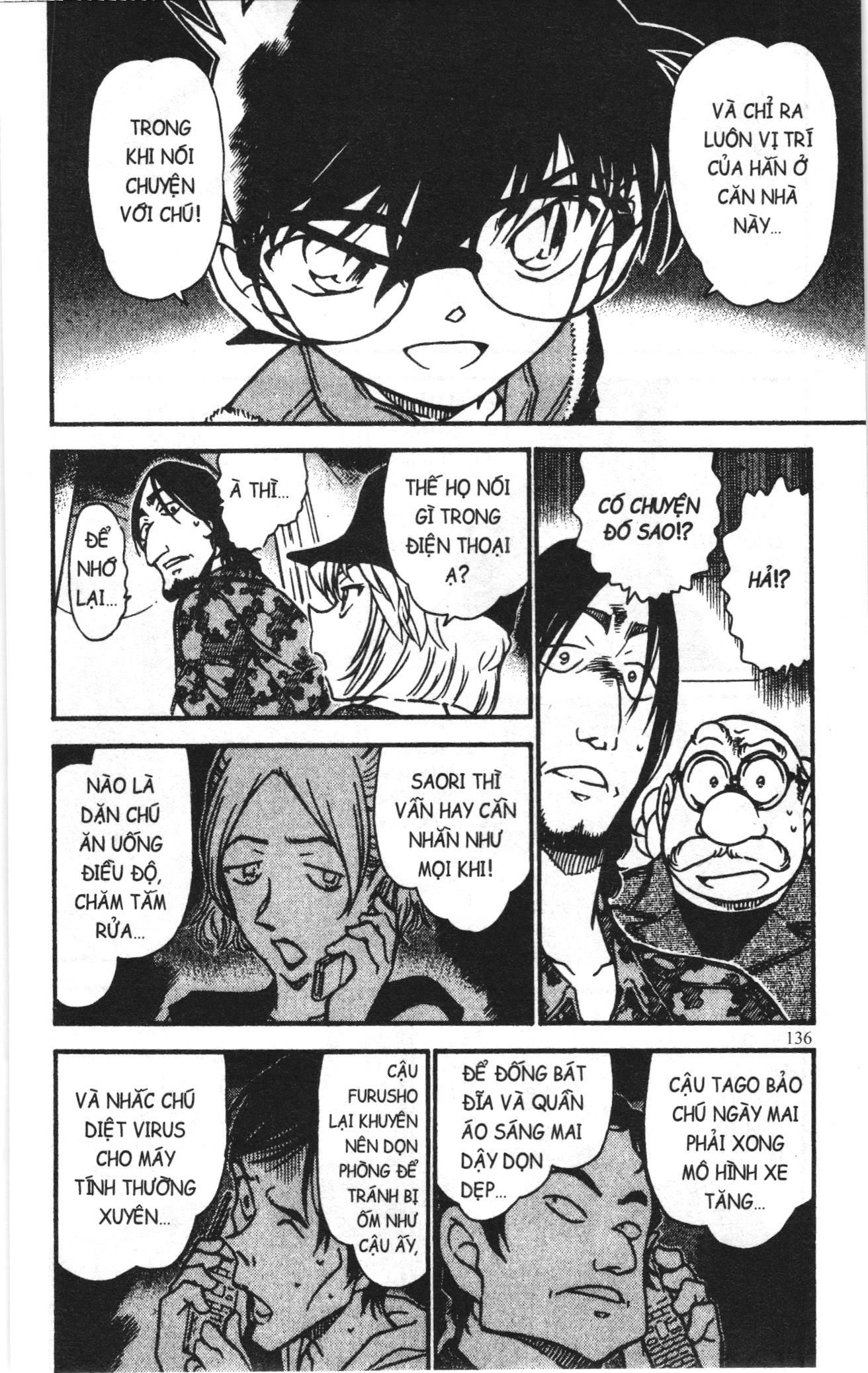 Thám tử lừng danh Conan Loạt truyện tranh: Chapter 596