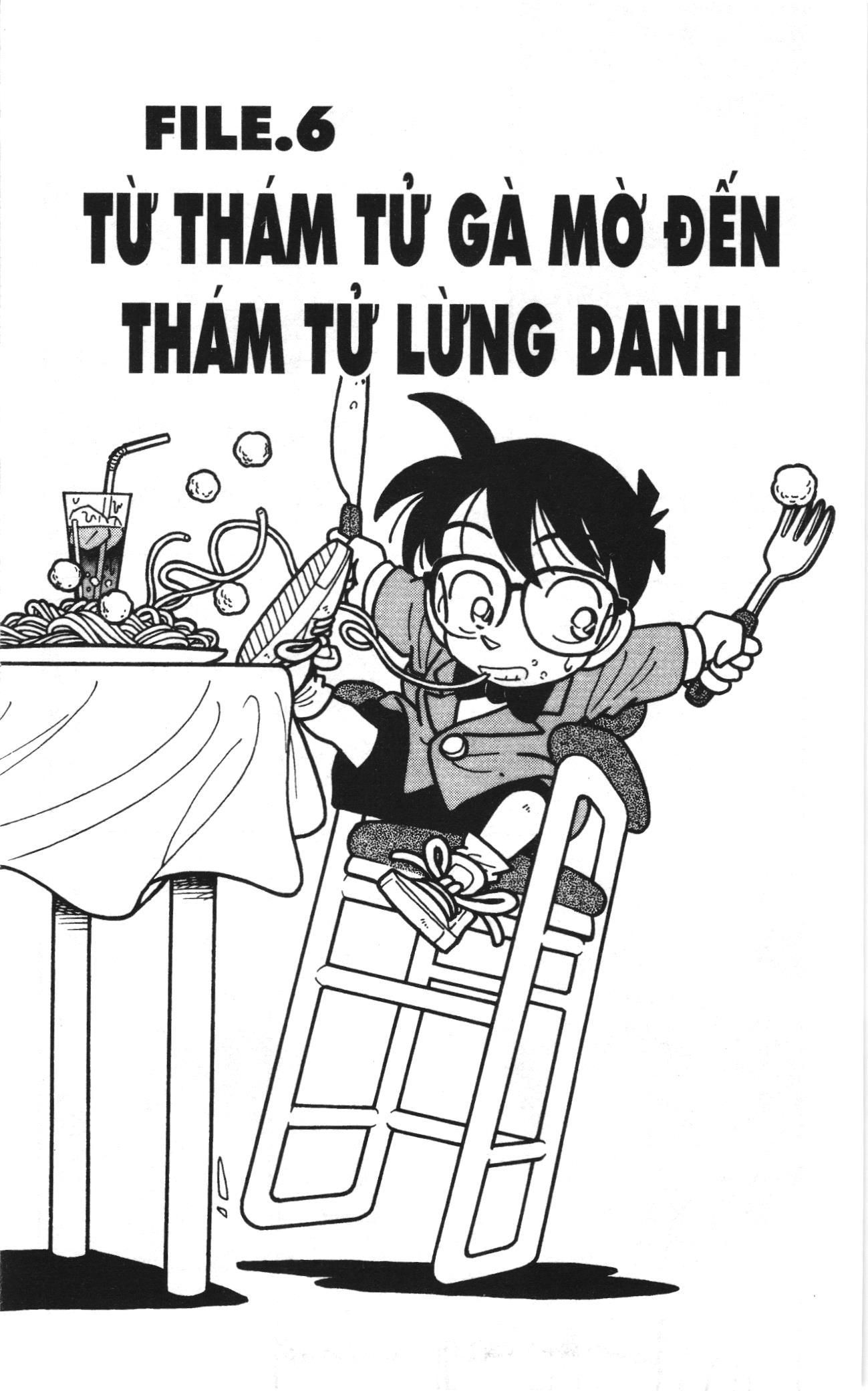 Thám tử lừng danh Conan Loạt truyện tranh: Chapter 6