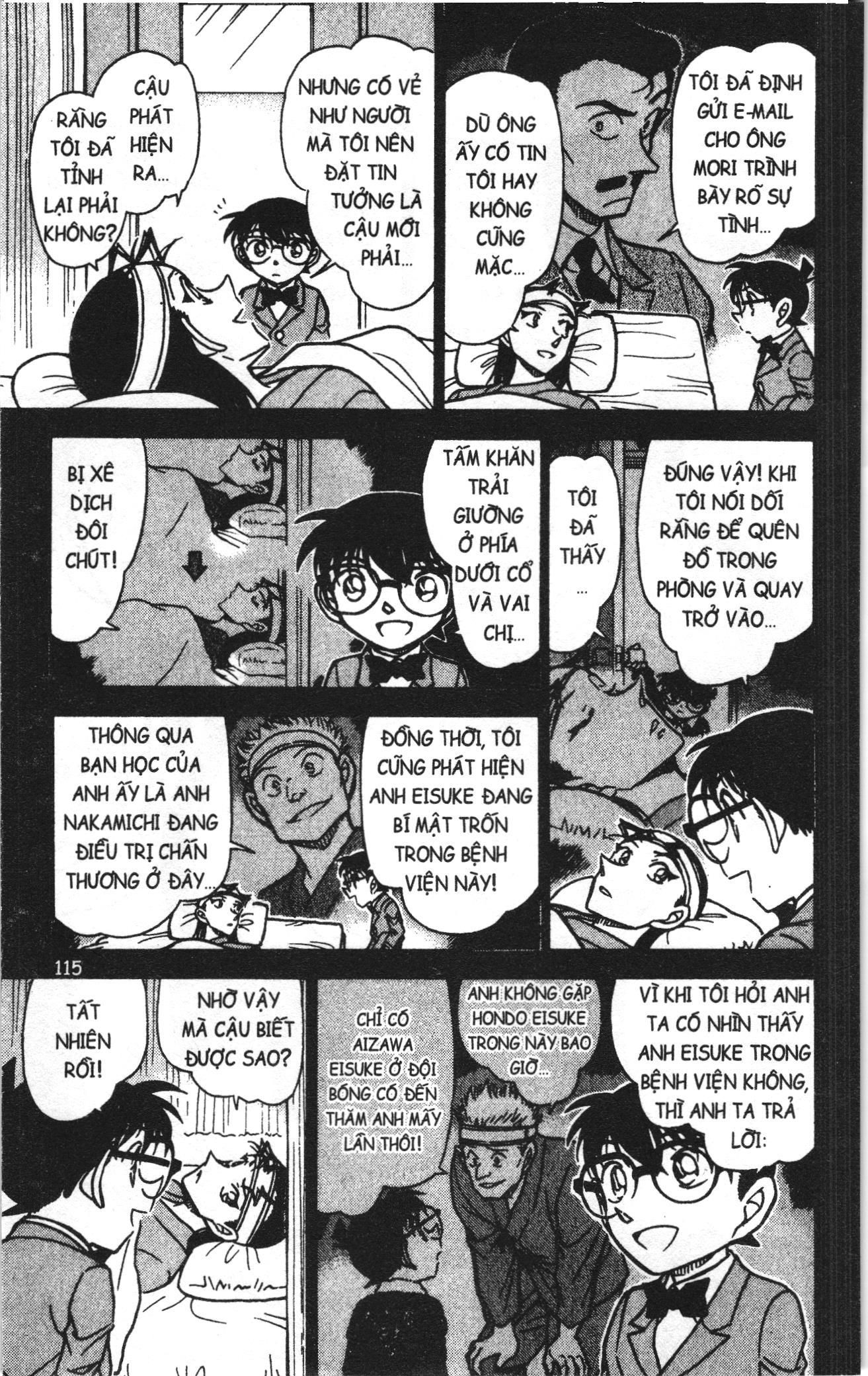 Thám tử lừng danh Conan Loạt truyện tranh: Chapter 615