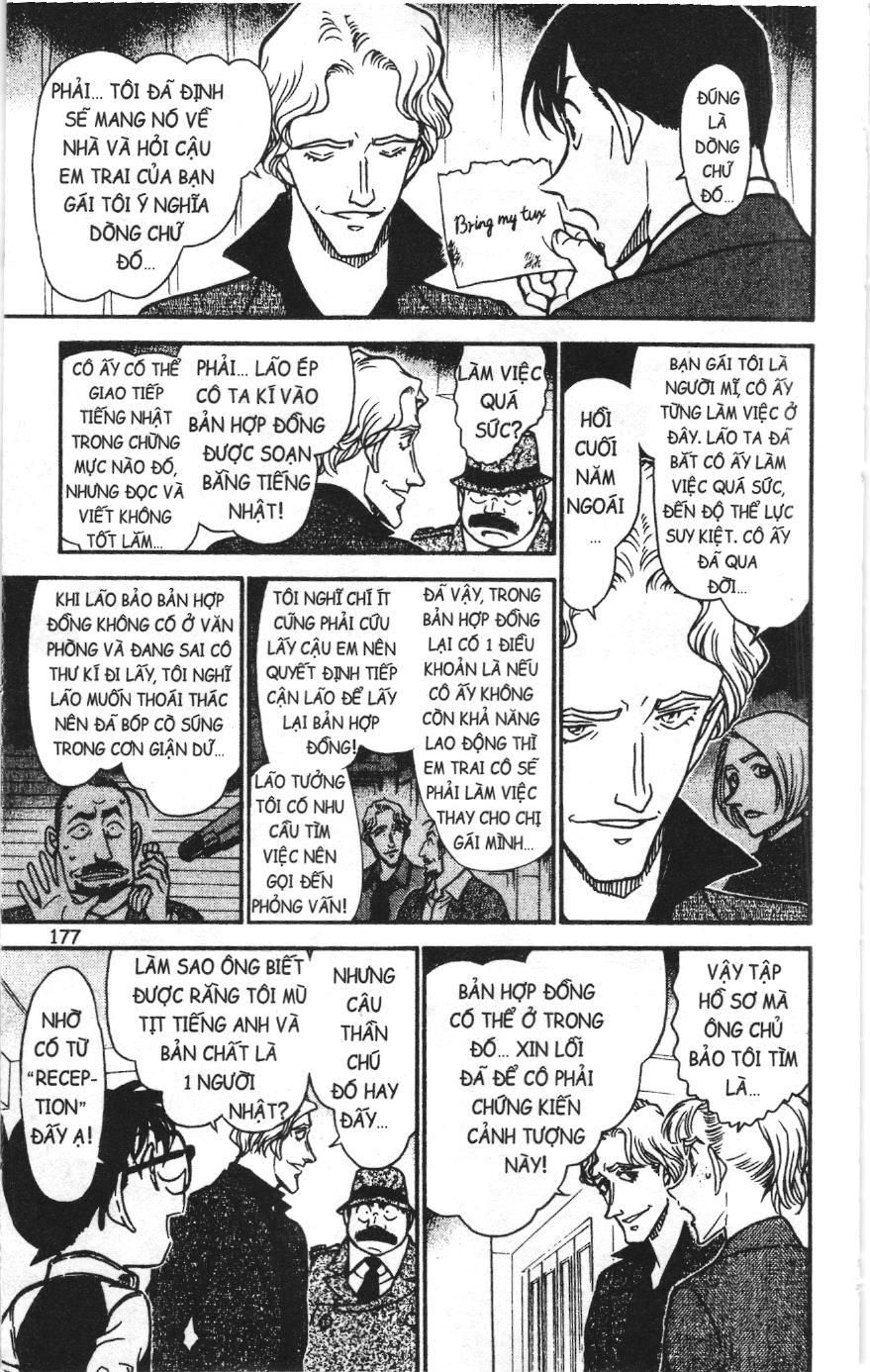 Thám tử lừng danh Conan Loạt truyện tranh: Chapter 619